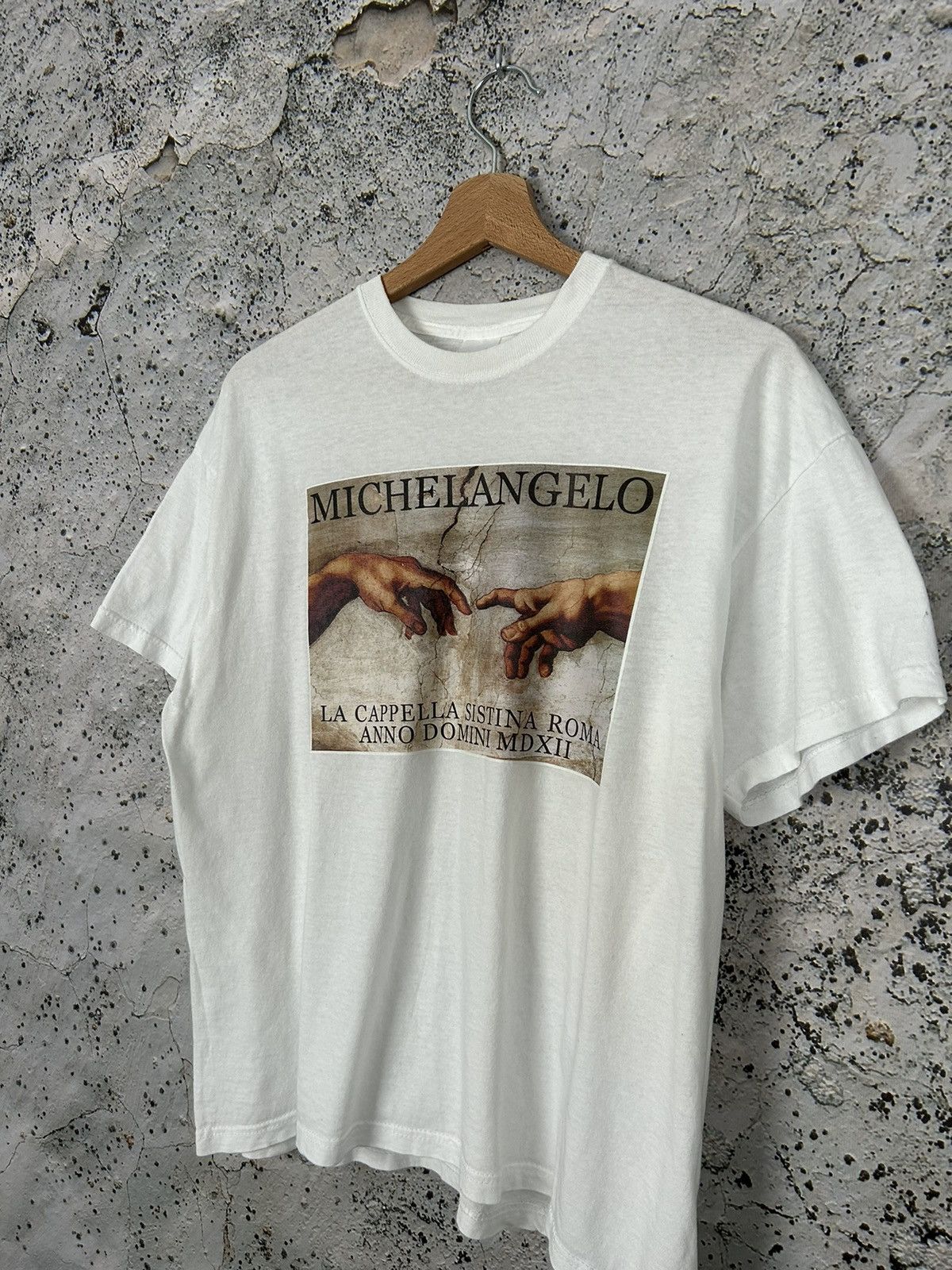 Vintage Vintage Michel Angelo Art Graphic 90s Y2K Rock Skate Size US L / EU 52-54 / 3 - 2 Thumbnail