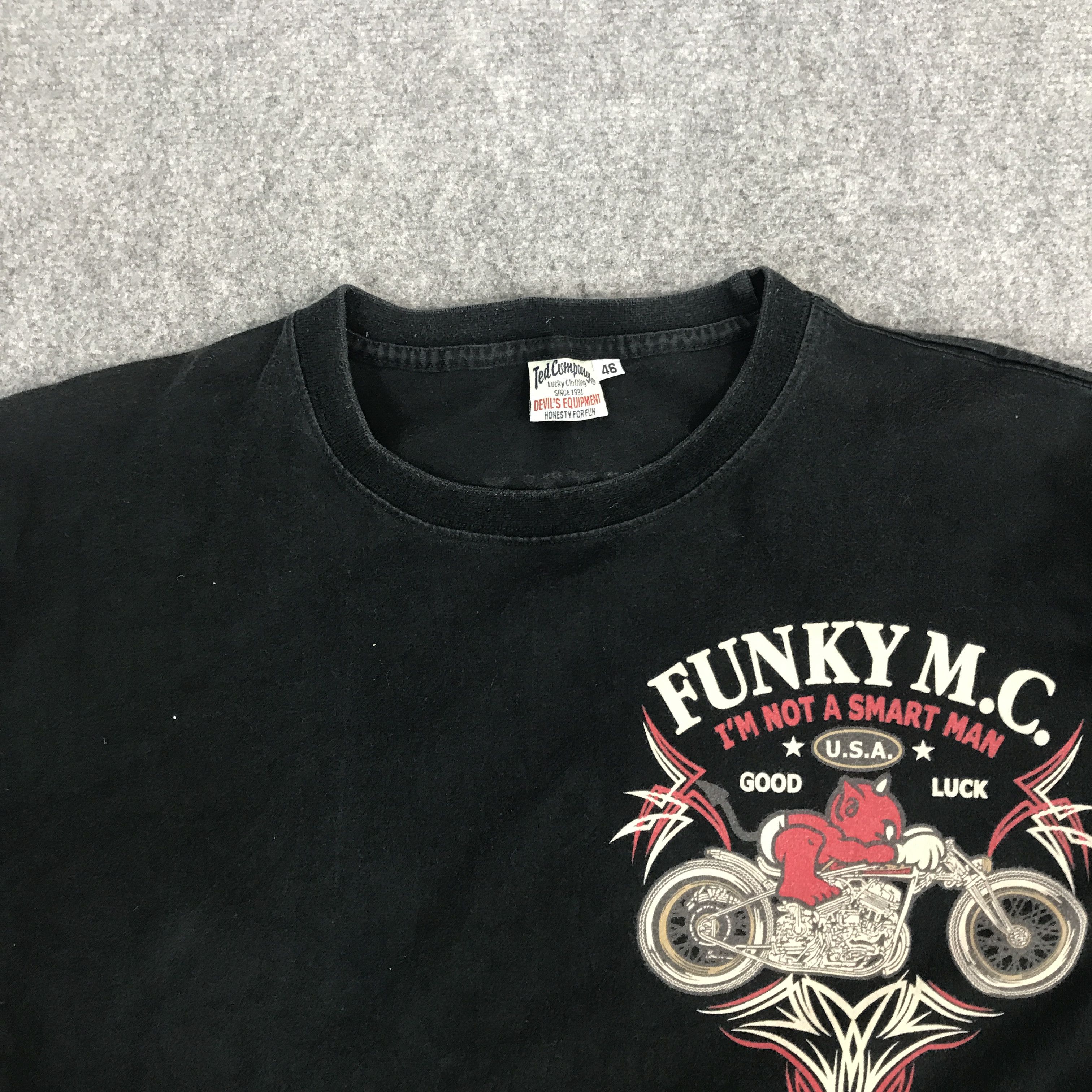 Japanese Brand × Tedman Rare Ted Company funky m.c t-shirt Size US L / EU 52-54 / 3 - 8 Thumbnail