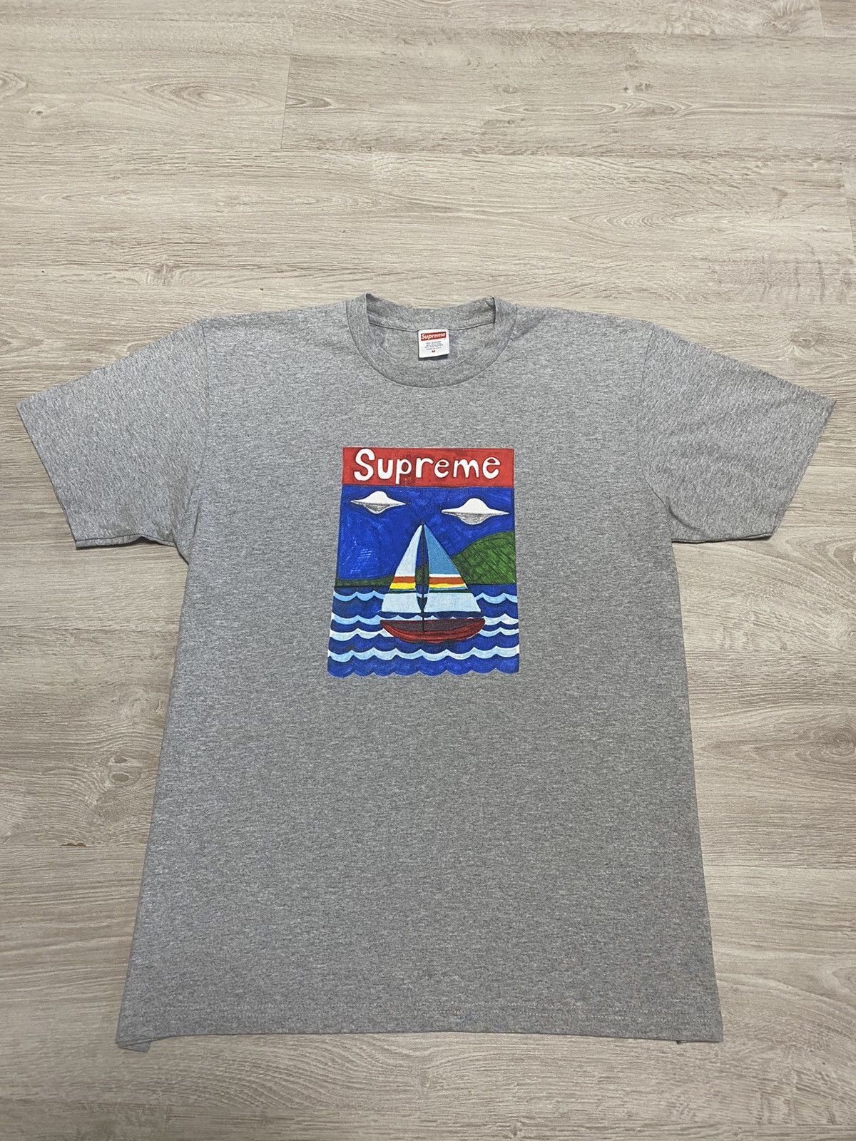 Streetwear × Supreme Supreme sailboat T-shirt | Grailed