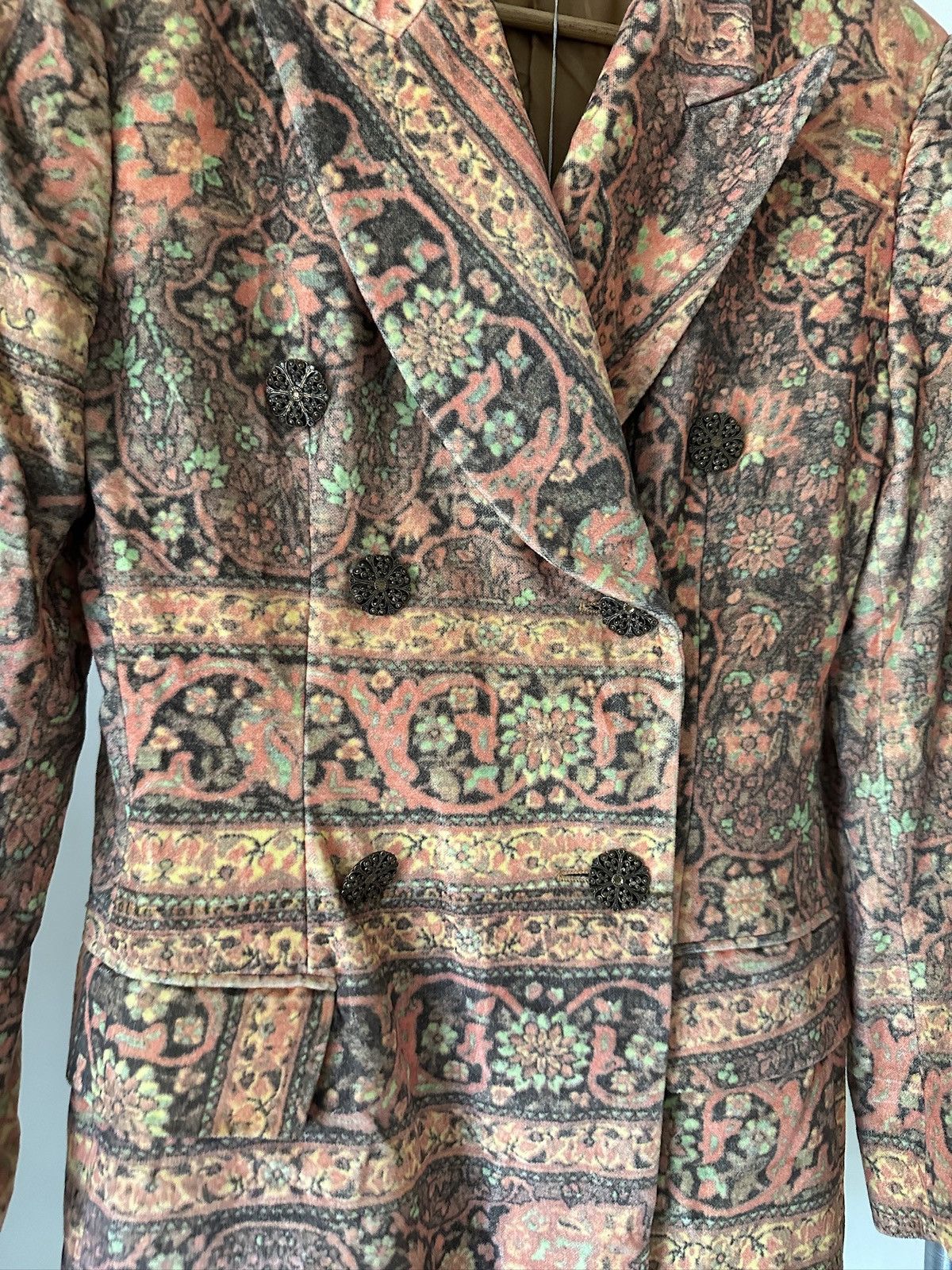 Dolce & Gabbana 1980 Dolce & Gabbana Jacquard Blazer Jacket Size M / US 6-8 / IT 42-44 - 3 Thumbnail