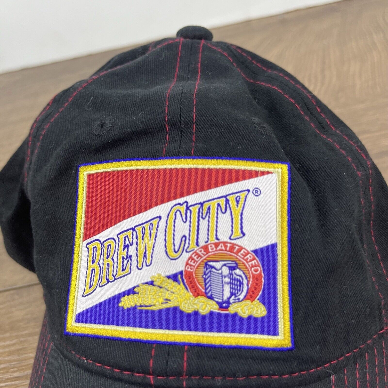 Other Brew City Hat Black Cap Hat Adjustable Hat Black Adult Hat Size ONE SIZE - 7 Thumbnail