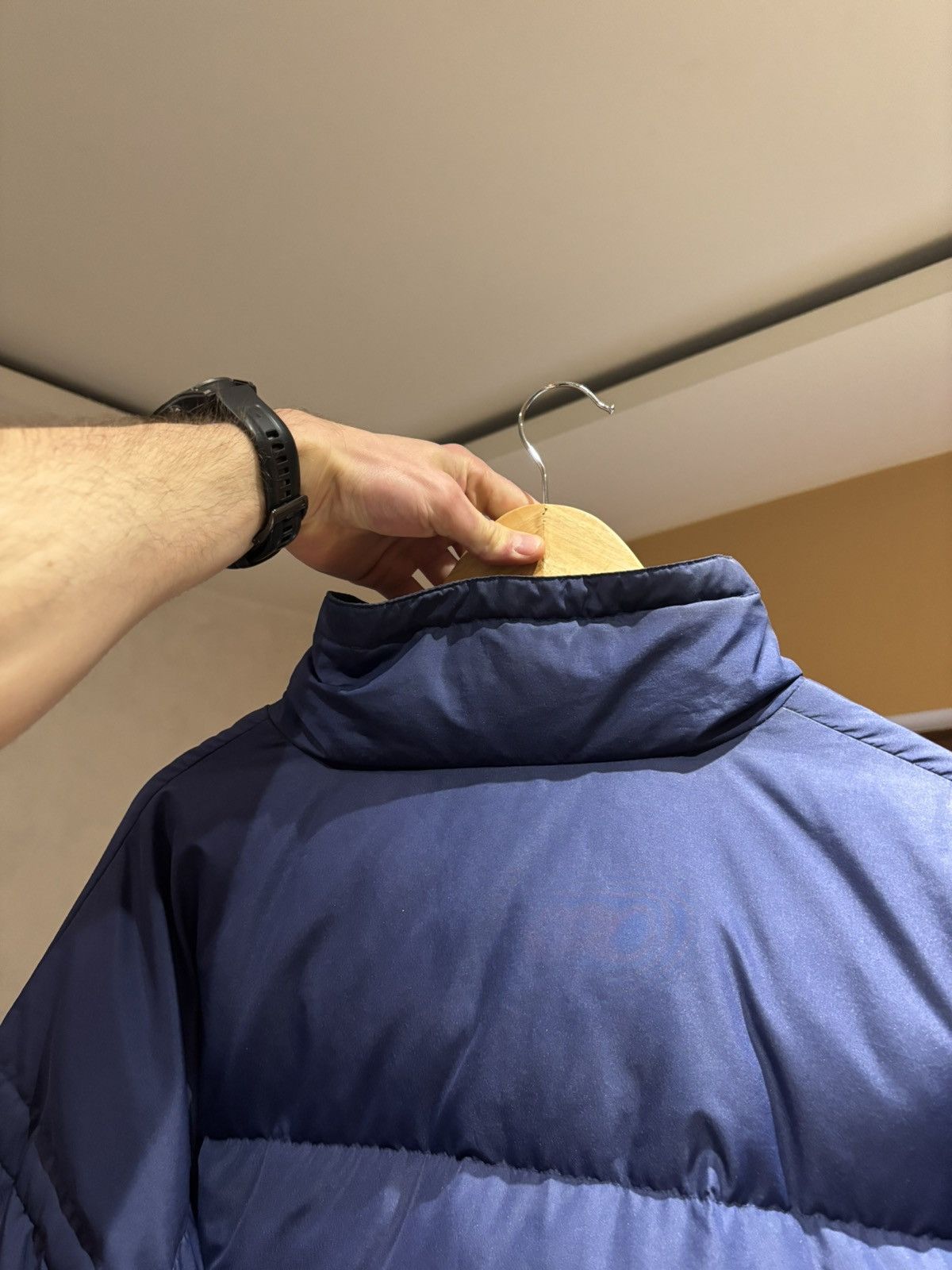 Nike Vintage Nike Swoosh Puffer Jacket Size US L / EU 52-54 / 3 - 11 Thumbnail