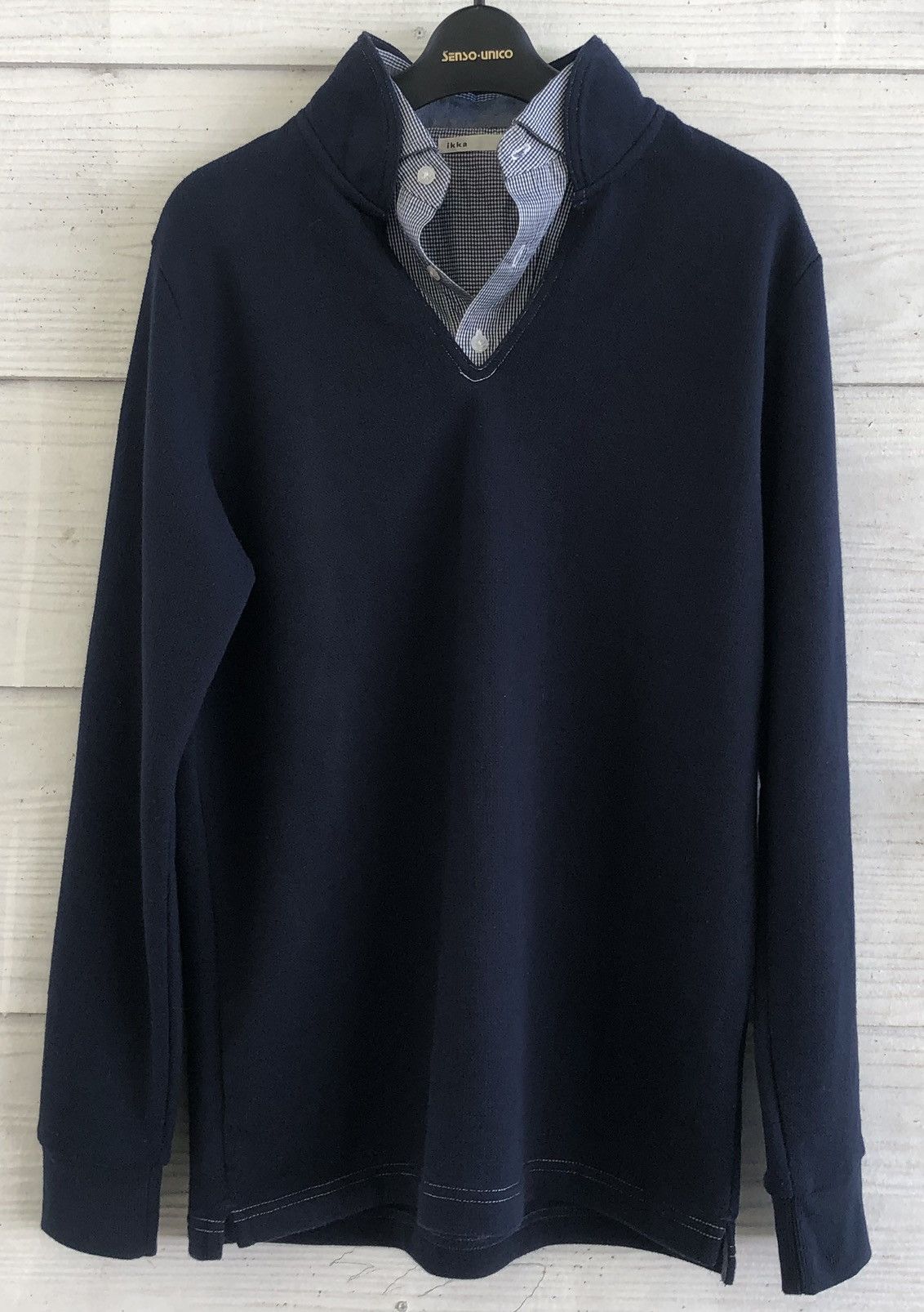 Japanese Brand ikka longslevee double layers ifsixwasnine Size US L / EU 52-54 / 3 - 1 Thumbnail