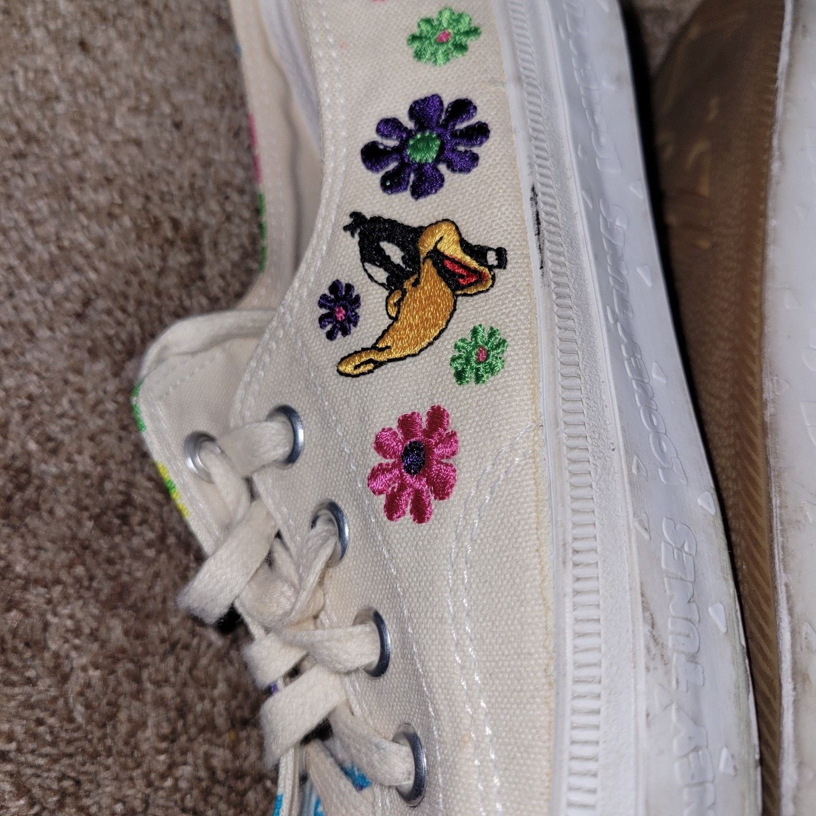 Keds Vintage Women's 90's Daffy Duck Keds SZ 8 Size US 8 / IT 38 - 6 Thumbnail