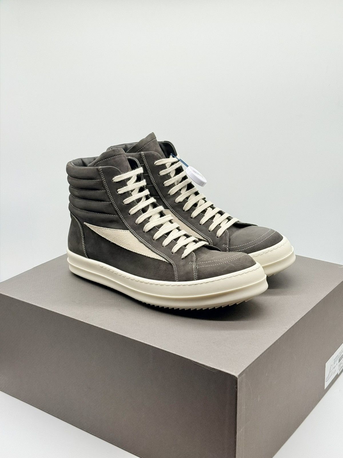 Rick Owens Size 10 - Rick Owens Vintage High Mainline Brown Suede Size US 10 / EU 43 - 1 Thumbnail