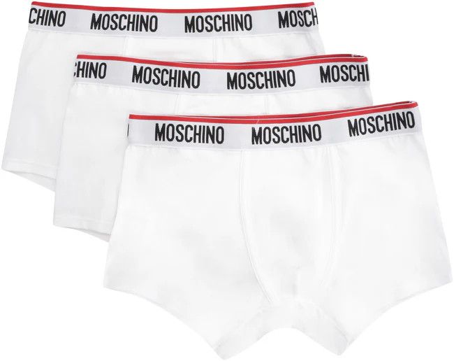 Moschino o1y0225 Size : S / Logo 3-Piece Set Boxer in White Size ONE SIZE - 2 Thumbnail