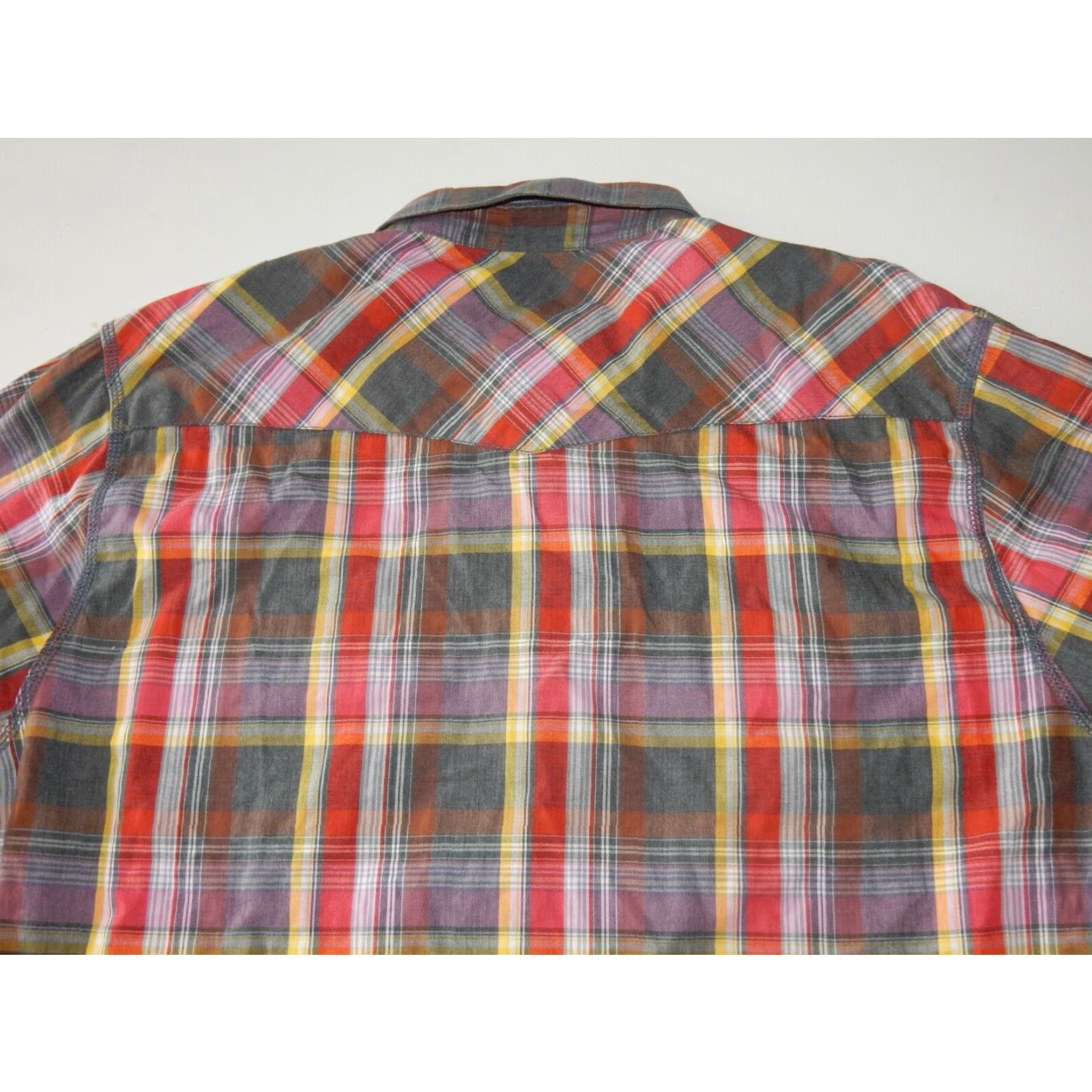 BUGATCHI Bugatchi Uomo Mens Long Sleeve Plaid Button-Up Shirt XL Multicolor Size US XL / EU 56 / 4 - 3 Thumbnail