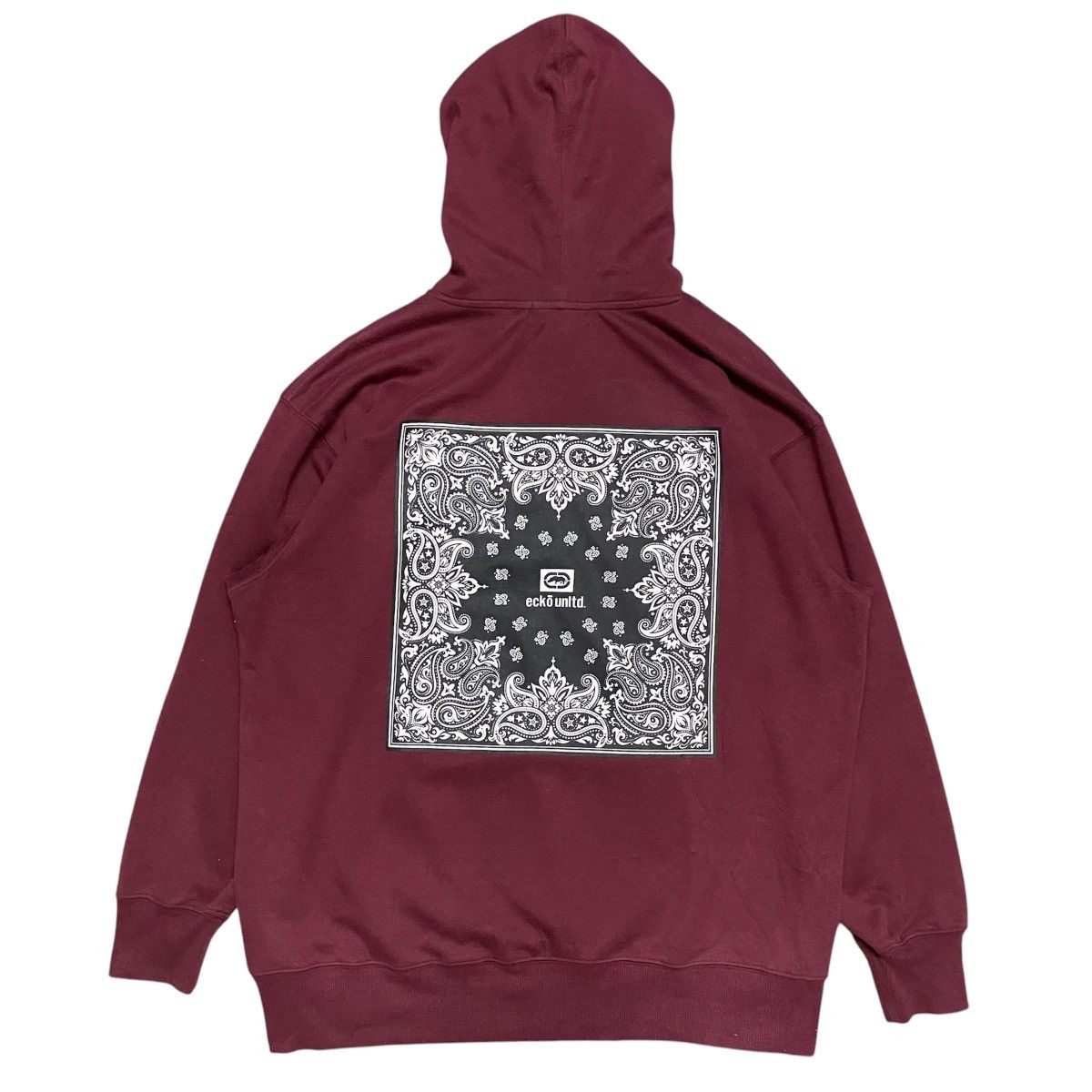 Ecko Unltd. Ecko Unltd Paisley Design Oversized Hoodie Size US XXL / EU 58 / 5 - 1 Thumbnail