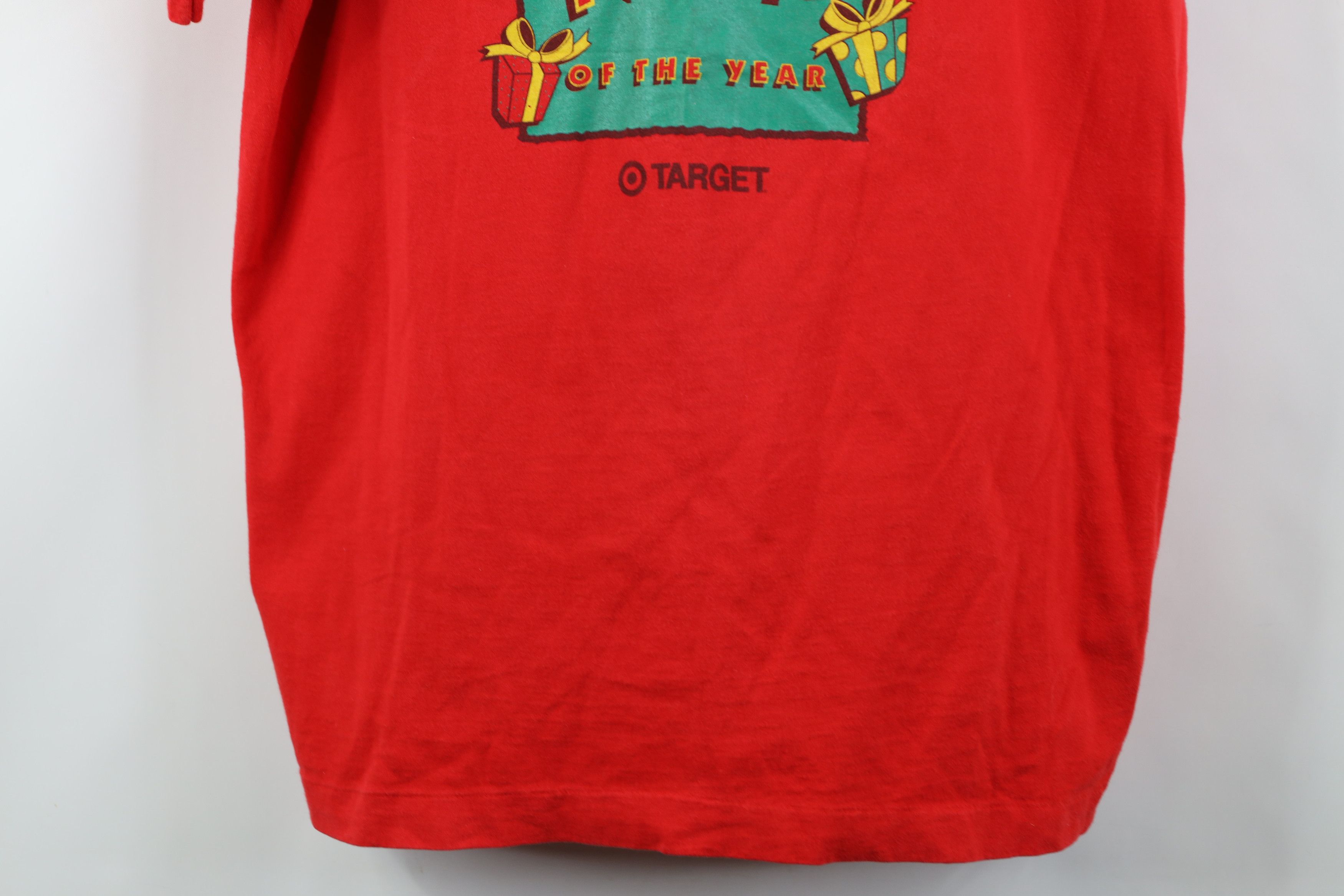 Vintage Vintage 90s Friday Looniest Nights Target Store T-Shirt Red Size XL / US 12-14 / IT 48-50 - 3 Thumbnail