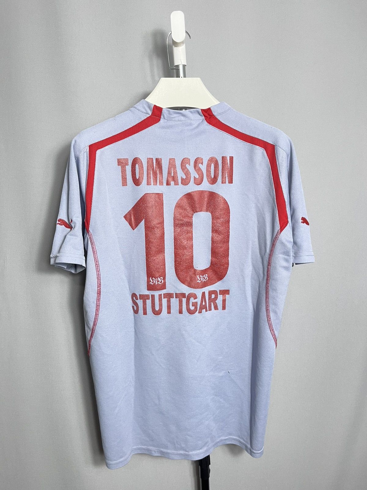 Puma Puma 2004 2005 Stuttgart Third Shirt Tomasson #10 soccer Size US XL / EU 56 / 4 - 9 Thumbnail
