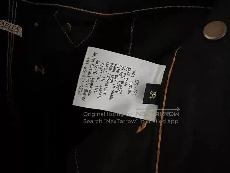 Kapital kapital Black jeans. Size US 34 / EU 50 - 5 Thumbnail