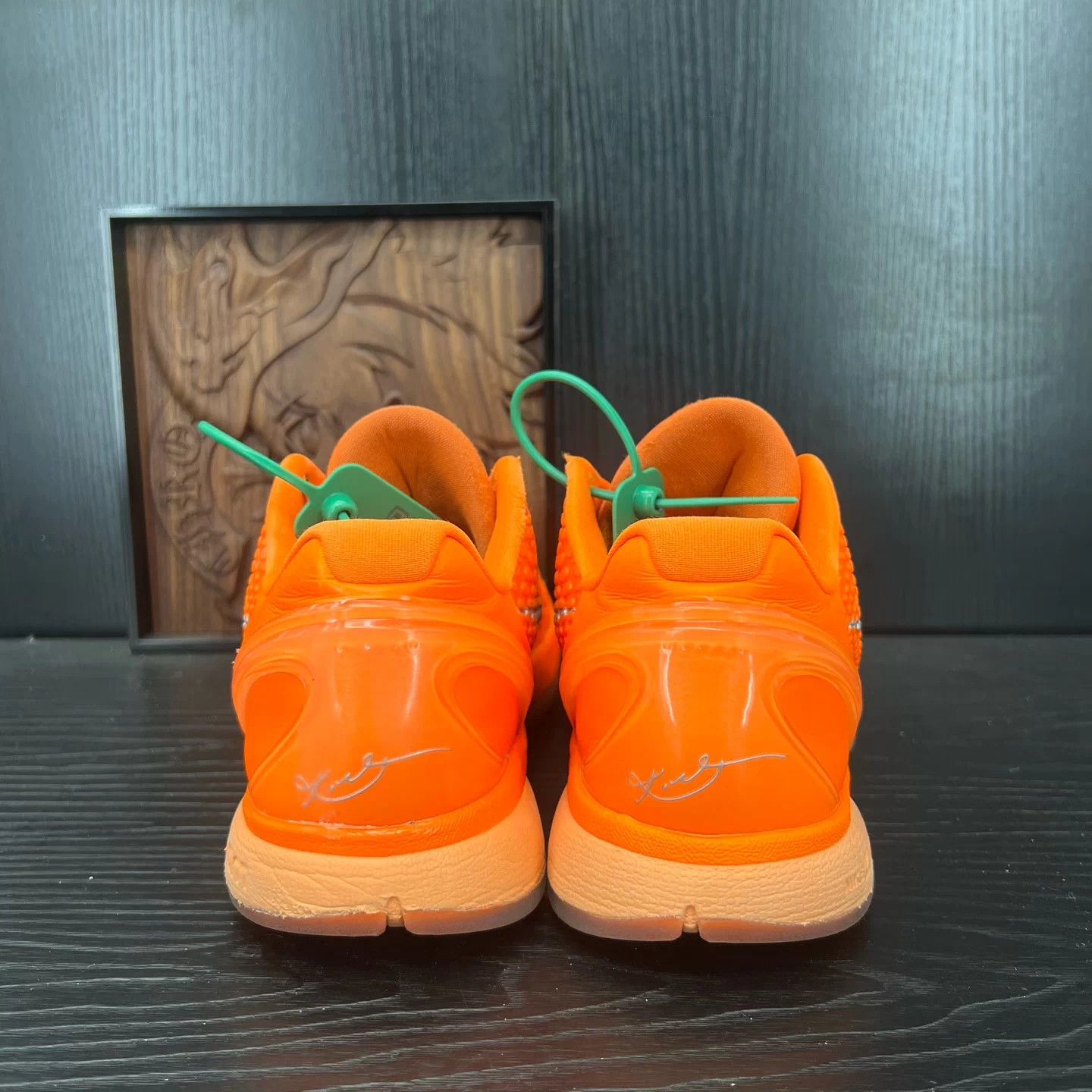 Nike zk6 Orange Silver Men's 44.5 Mint Condition Size US 11.5 / EU 44-45 - 6 Thumbnail