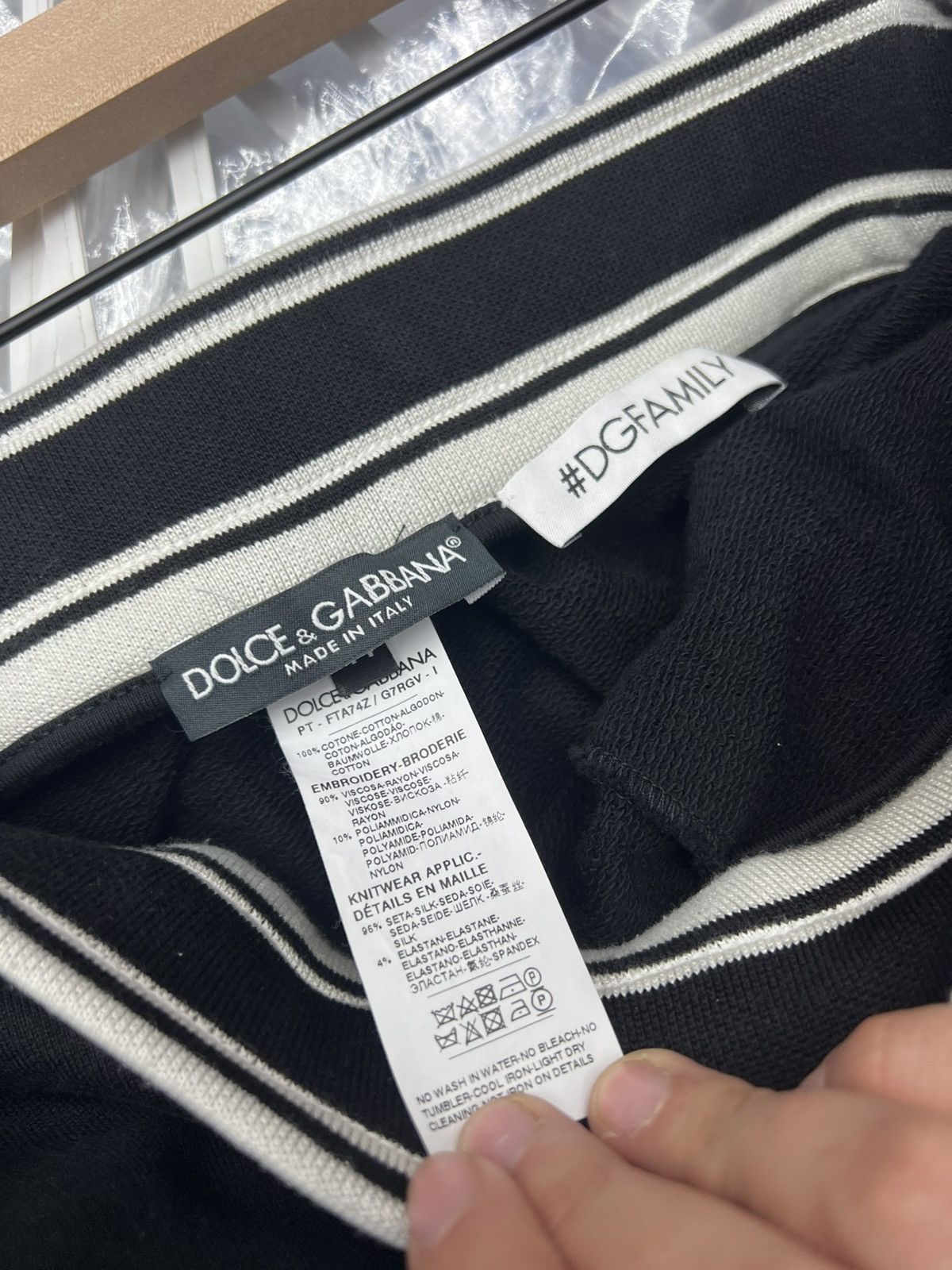 Dolce & Gabbana Dolce & Gabbana Sweatsuit Set Black Size US M / EU 48-50 / 2 - 16 Thumbnail