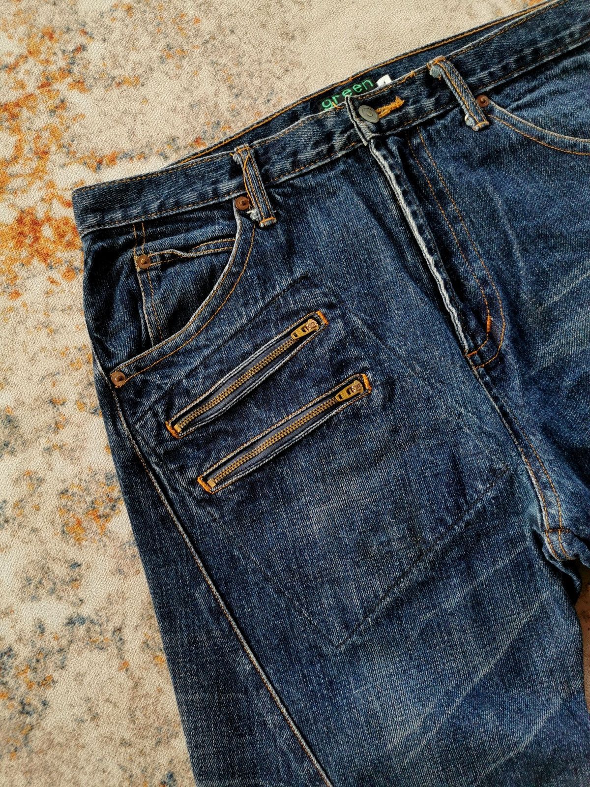 If Six Was Nine Green Jeans Like Design IfSixWasNine Size US 34 / EU 50 - 9 Thumbnail