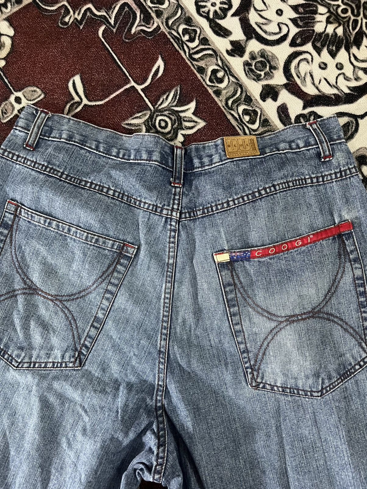 Coogi × Vintage COOGI BLUE DENIM Y2K BAGGYJEANS Size US 36 / EU 52 - 3 Thumbnail
