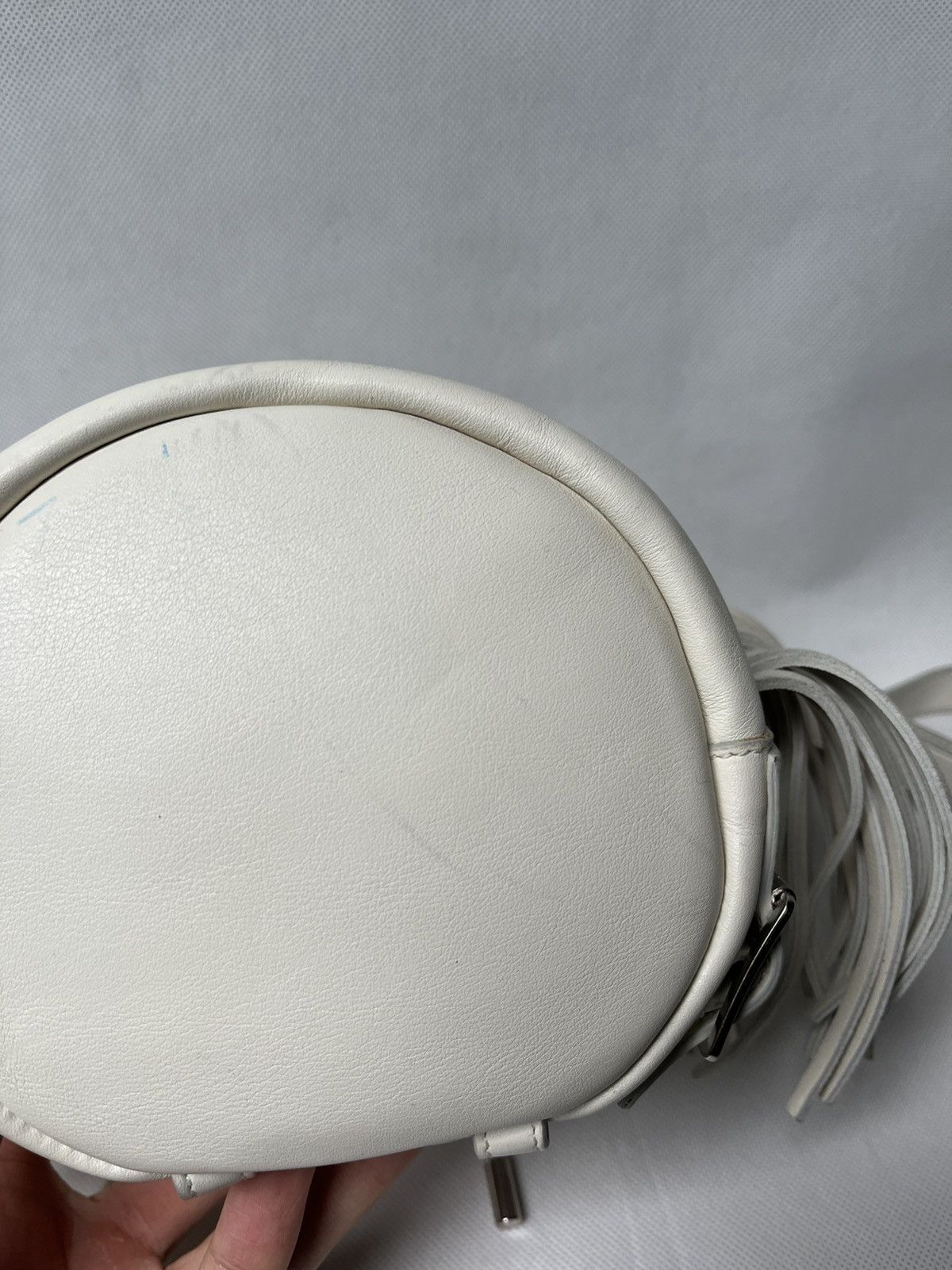Saint Laurent Paris Saint Laurent Paris mini rider white zipper shoulder bag Size ONE SIZE - 16 Thumbnail