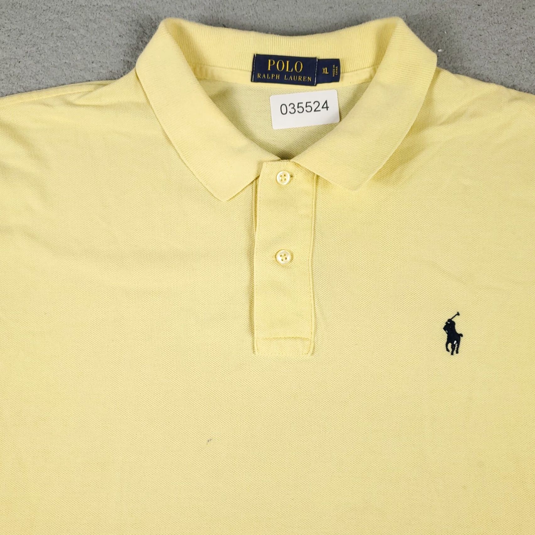 Ralph Lauren Ralph Lauren Polo Shirt Mens XL Yellow Casual Short Sleeve Preppy Sports Size US XL / EU 56 / 4 - 2 Thumbnail