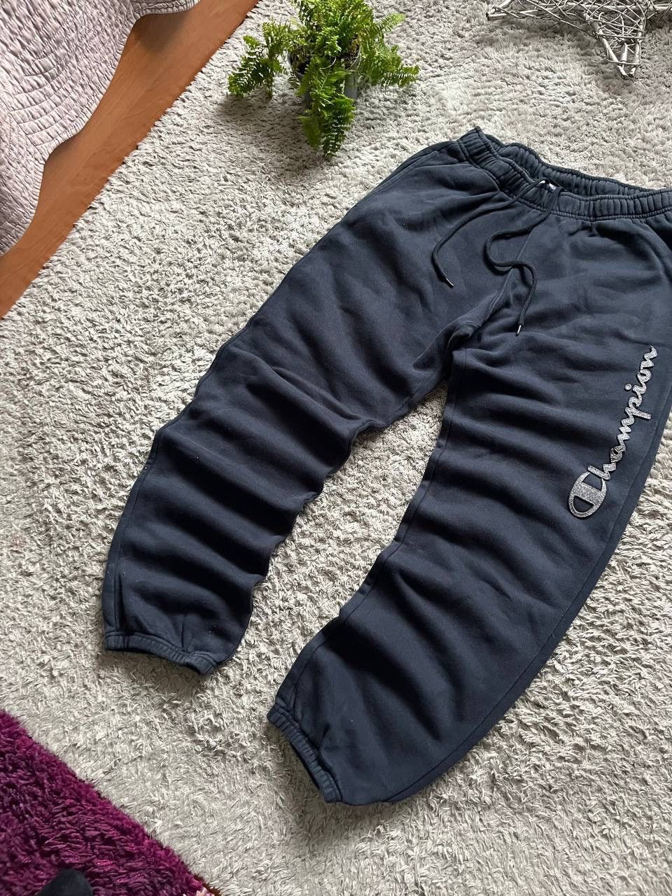 Champion × Vintage Champion Pants Streetwear Vintage Big Logo Y2k 00s Size US 32 / EU 48 - 2 Thumbnail