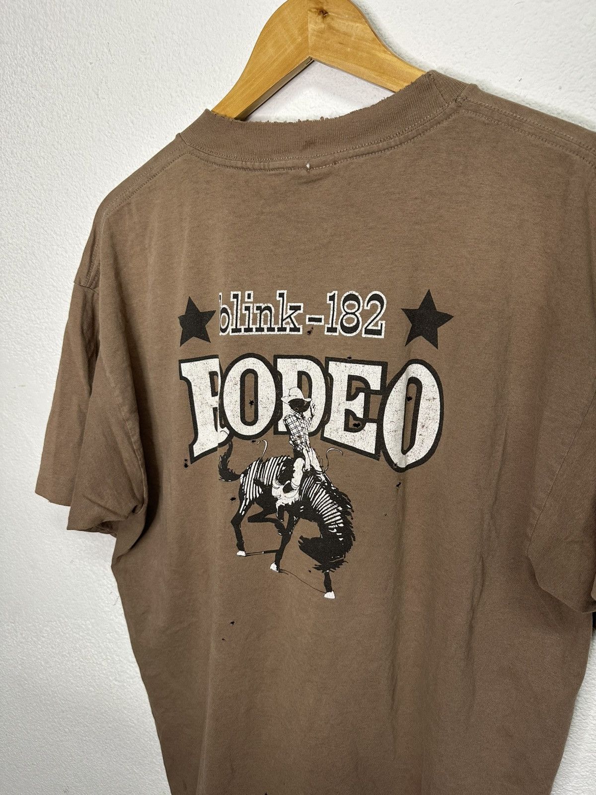 Band Tees Rare VTG Blink 182 Rodeo Band T-Shirt Size US XL / EU 56 / 4 - 3 Thumbnail