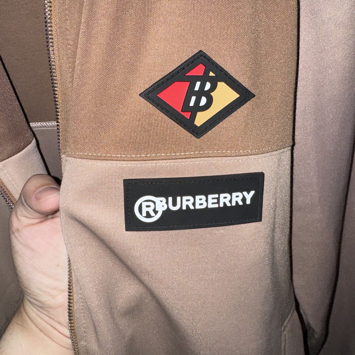 Burberry Burberry Block Track Jacket Size US L / EU 52-54 / 3 - 7 Thumbnail