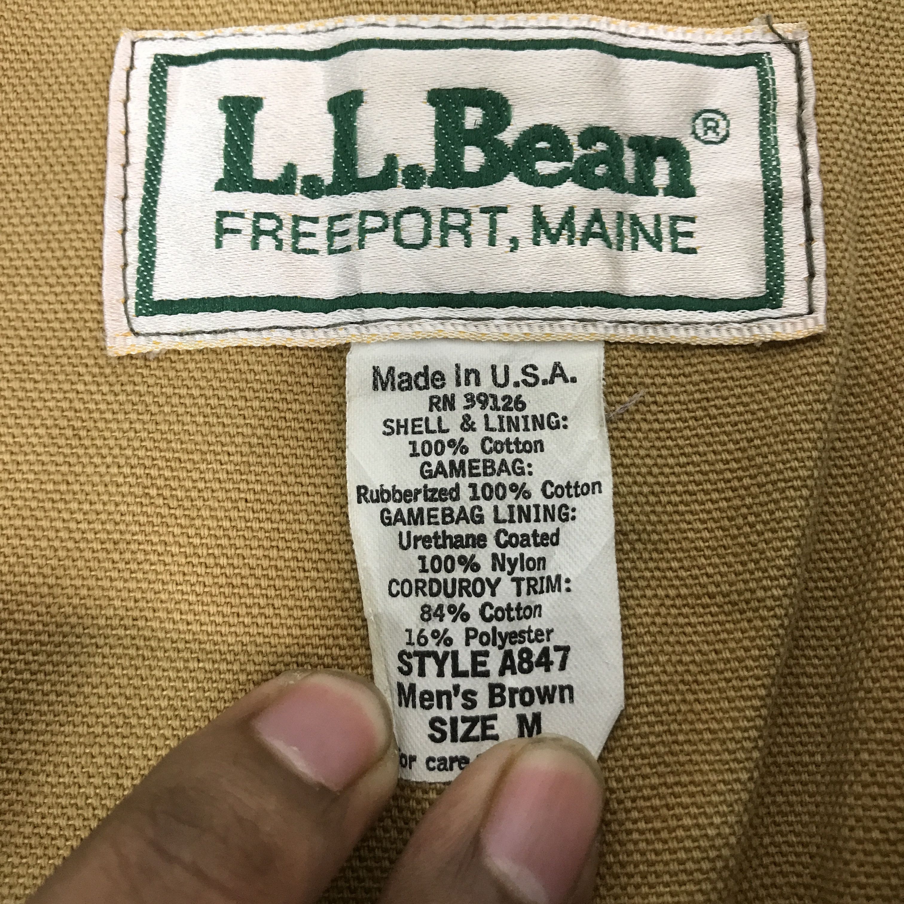L.L. Bean Vintage L.L Bean chore faded style vinatge jacket Size US M / EU 48-50 / 2 - 9 Thumbnail