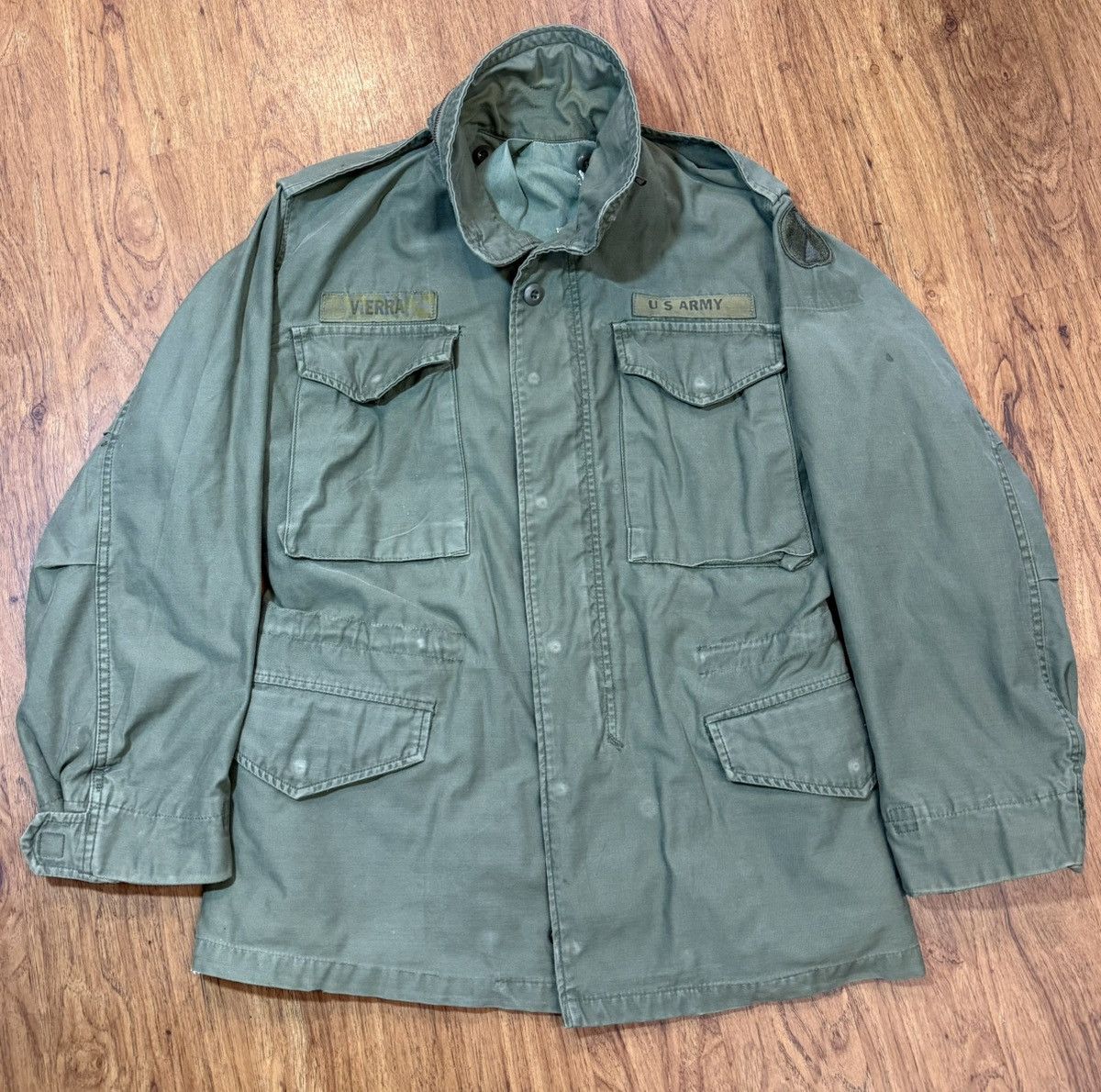 Other Vintage 1965 M-65 Military Field Jacket Army Green Lined Size US M / EU 48-50 / 2 - 1 Thumbnail