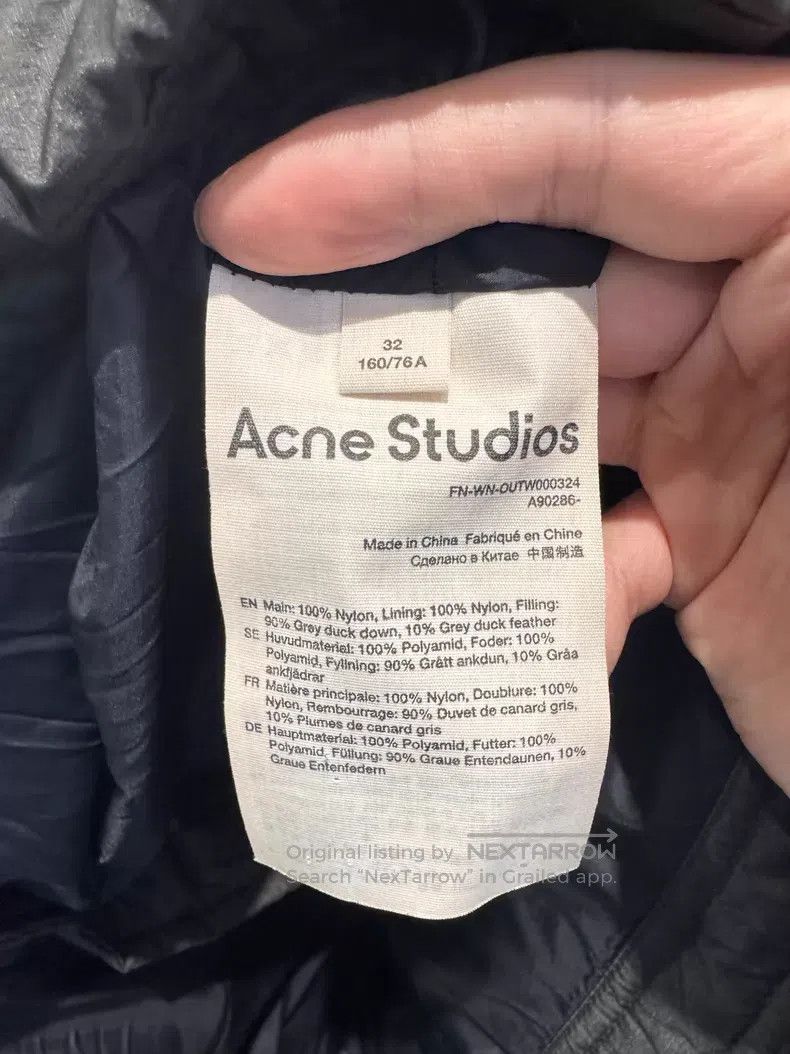 Acne Studios Acne Studios Waist Cinching Quilted Drawstring Hem Pure Co Size 4XL / US 24-26 - 6 Thumbnail