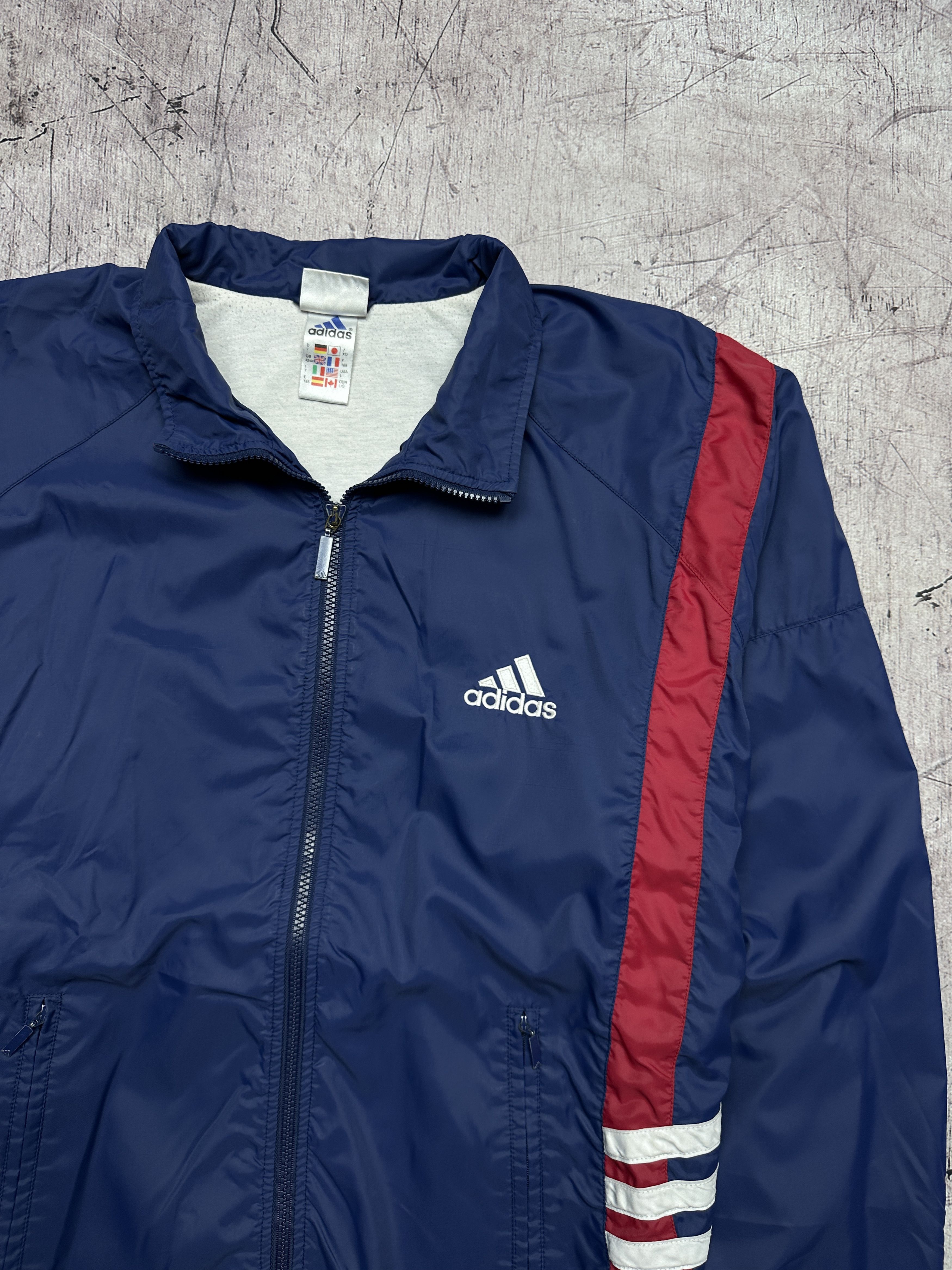 Adidas Adidas Vintage Mens Track Top Jacket y2k Size US L / EU 52-54 / 3 - 2 Thumbnail