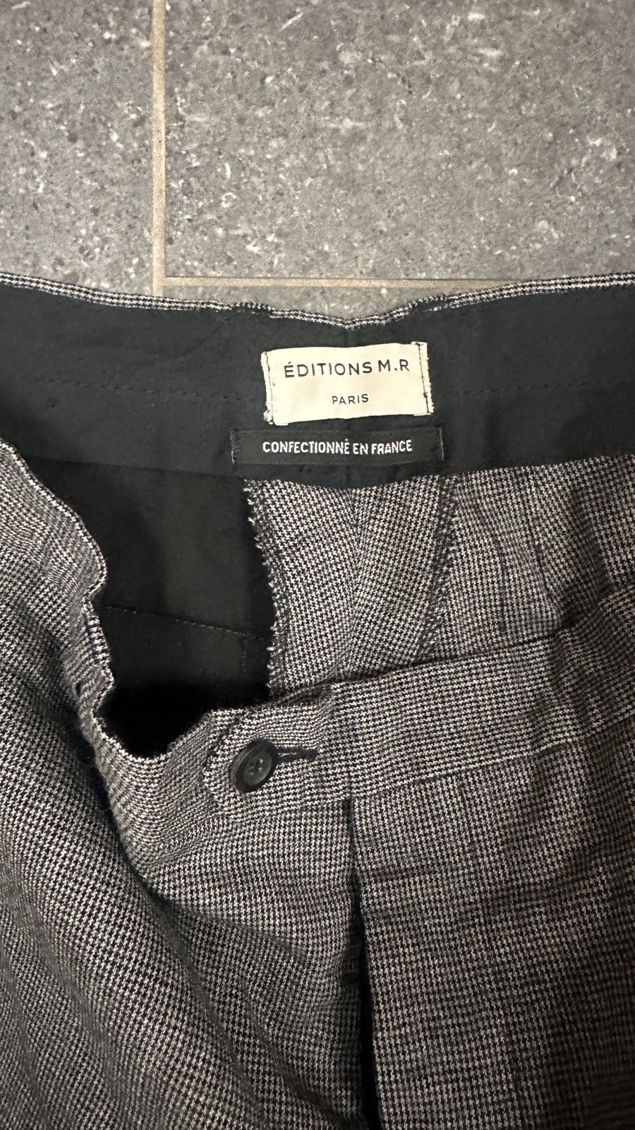 Editions M.R Editions M.R. Wool Trousers Size US 32 / EU 48 - 2 Thumbnail