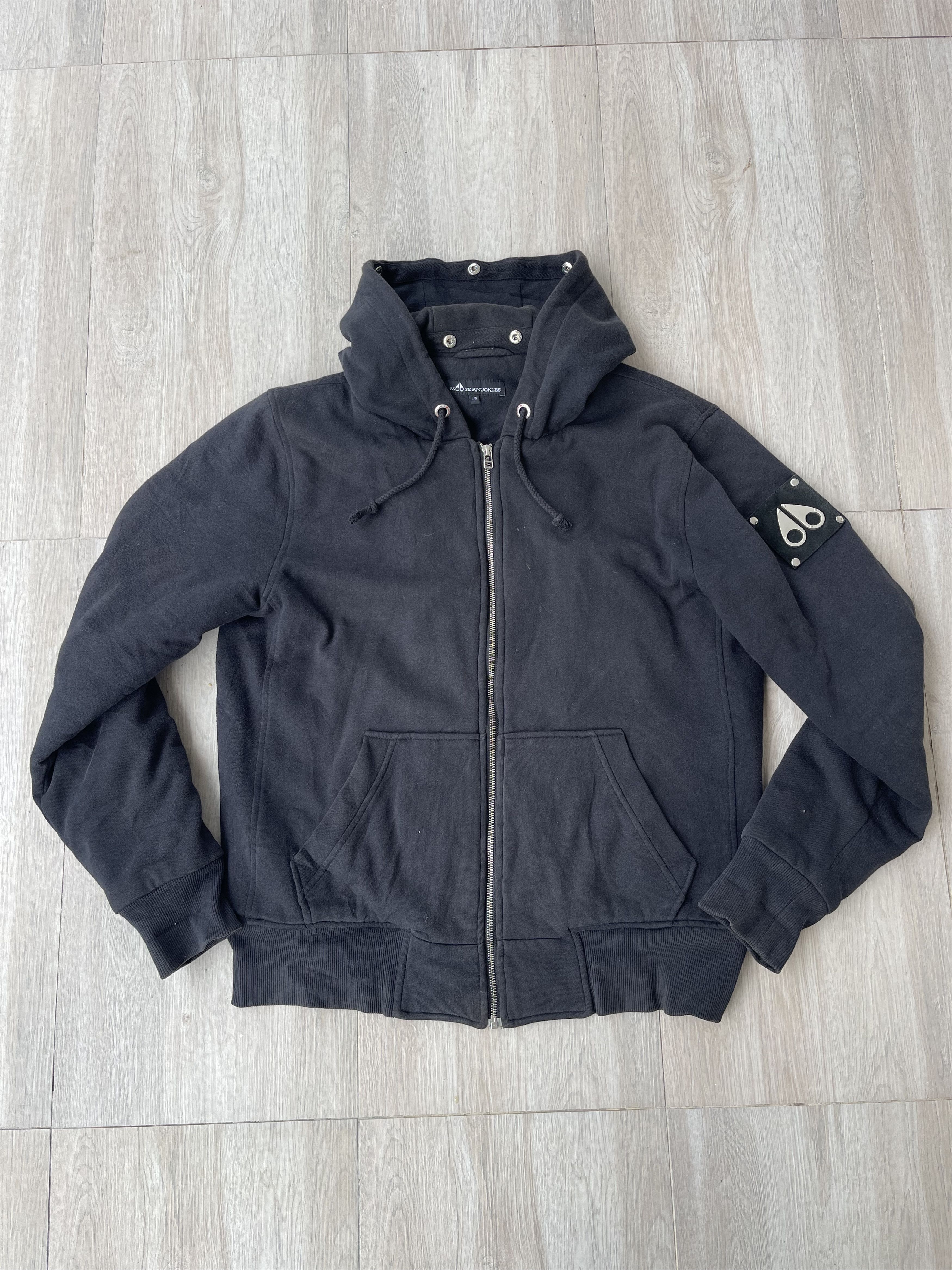 Moose Knuckles Moose Knuckles Zipper Hoodie Bomber Size US L / EU 52-54 / 3 - 1 Thumbnail