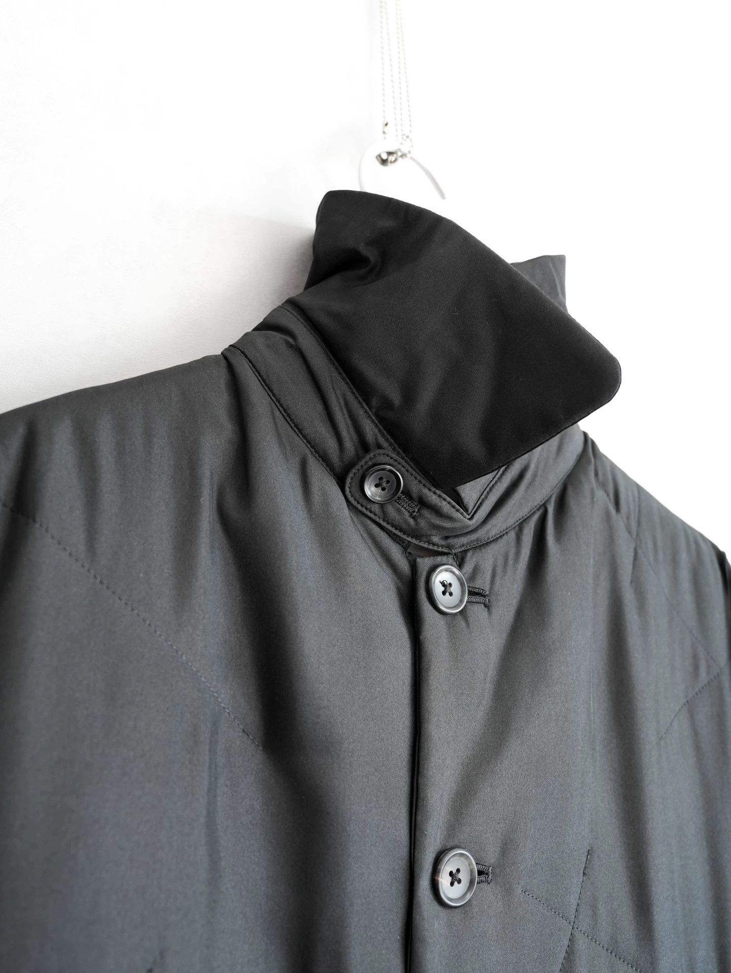 Yohji Yamamoto Yohji Yamamoto 22AW Silk Removable Fur Collar Puffer Size 1 Size US S / EU 44-46 / 1 - 7 Thumbnail