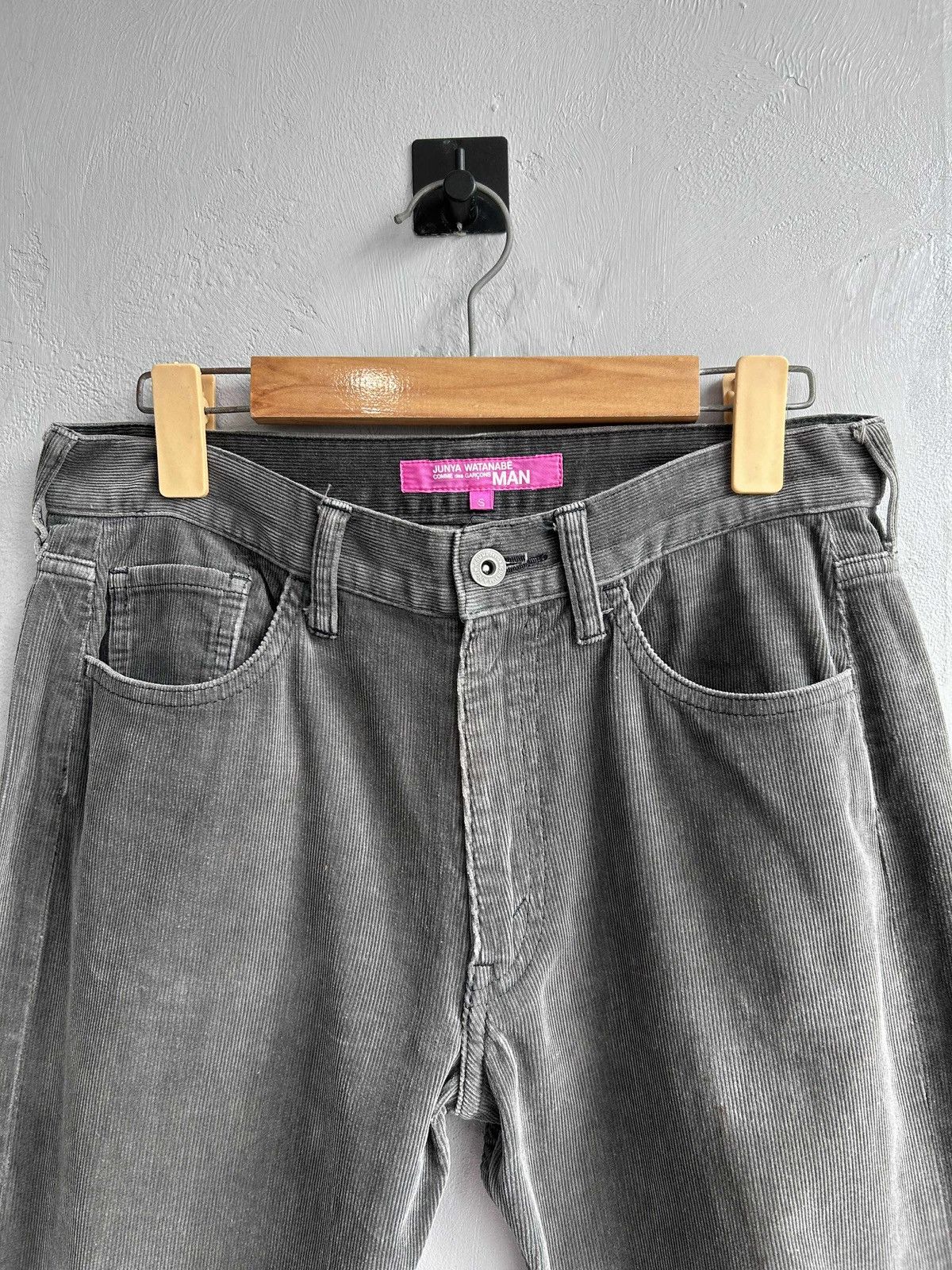 Junya Watanabe Junya Watanabe Man Corduroy Grey Pants Size US 39 - 3 Thumbnail