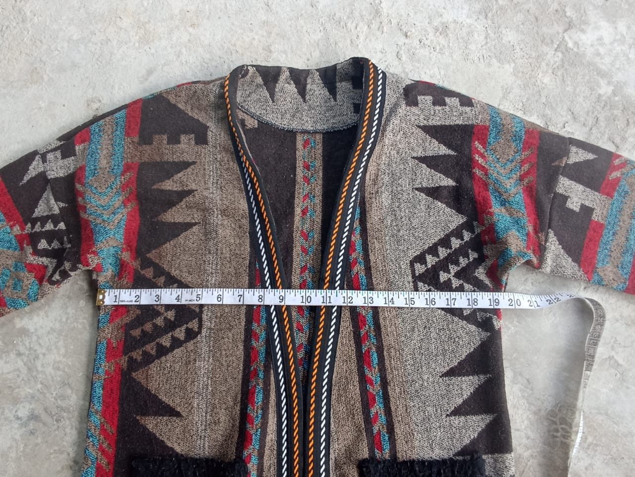 Designer × Japanese Brand Vintage meirire Long Cardigan nice design Size M / US 6-8 / IT 42-44 - 12 Thumbnail