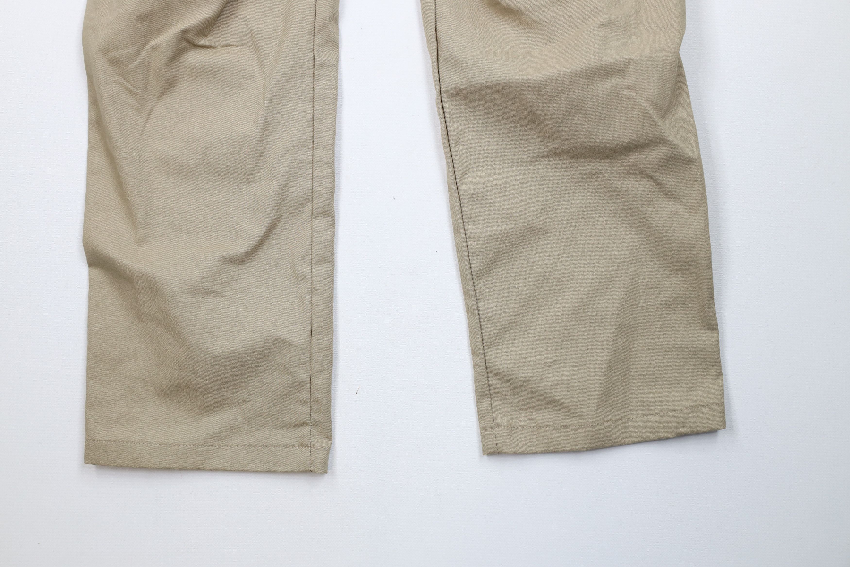 Dickies Vintage Dickies Straight Wide Leg Cargo Pants Workwear Beige Size US 34 / EU 50 - 10 Thumbnail