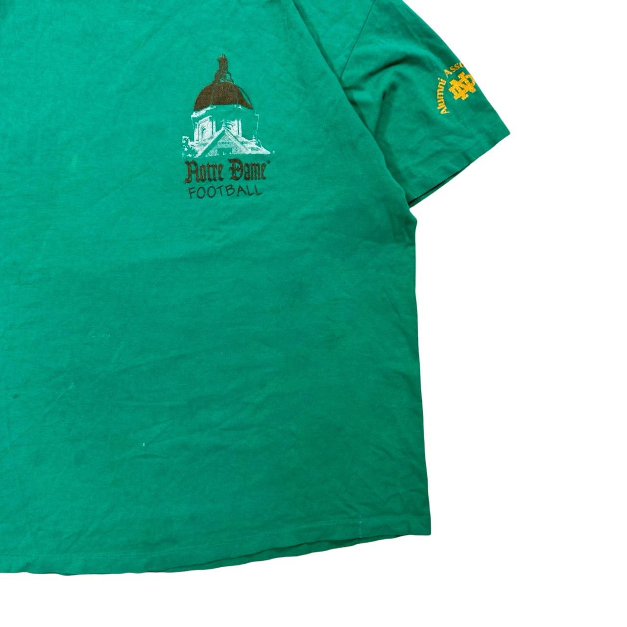 Vintage Vintage 90s Single Stitch Notre Dame Football Graphic Size US XL / EU 56 / 4 - 3 Thumbnail