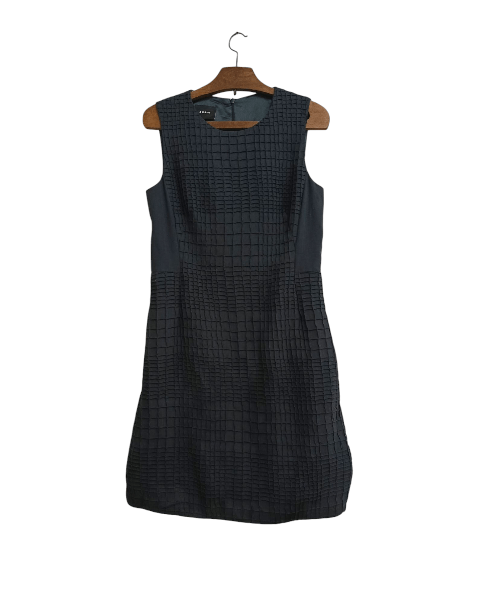 Akris AKRIS Textured Light Wool Sleeveless Dress Size M / US 6-8 / IT 42-44 - 2 Thumbnail