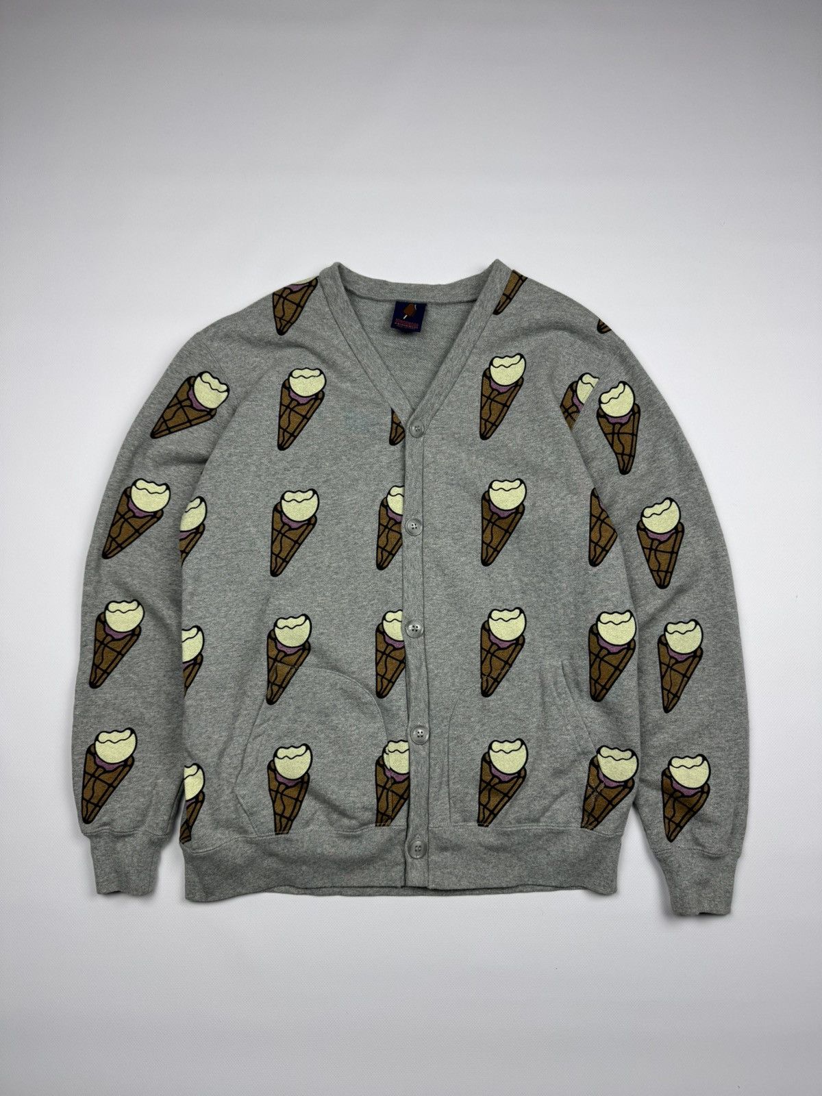 Icecream Icecream BBC Monogram Cardigan Size US M / EU 48-50 / 2 - 1 Thumbnail