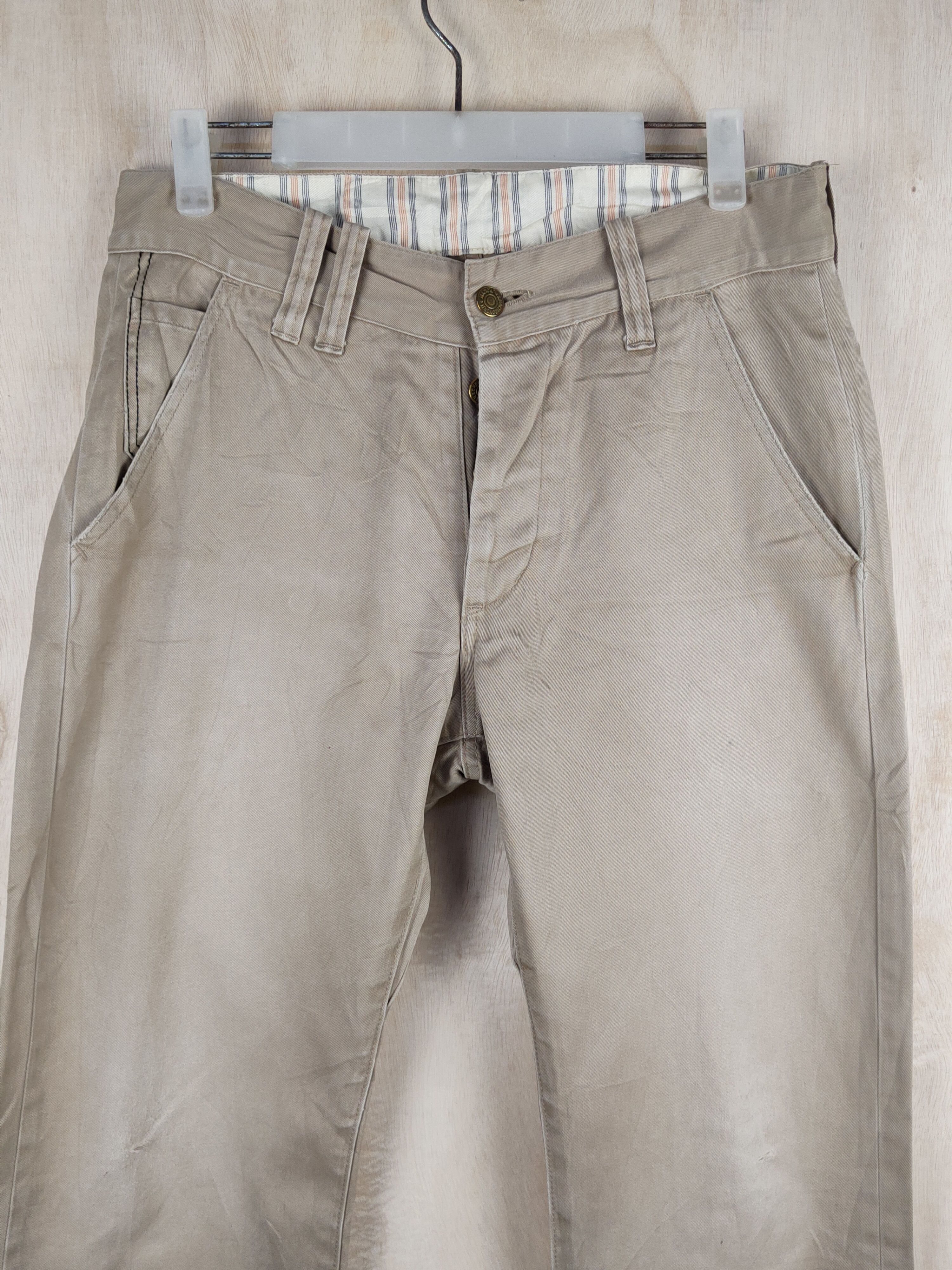 ANACHRONORM D Anachronorm Beige vintage cargo Casual Pants #S2412 Size US 32 / EU 48 - 2 Thumbnail