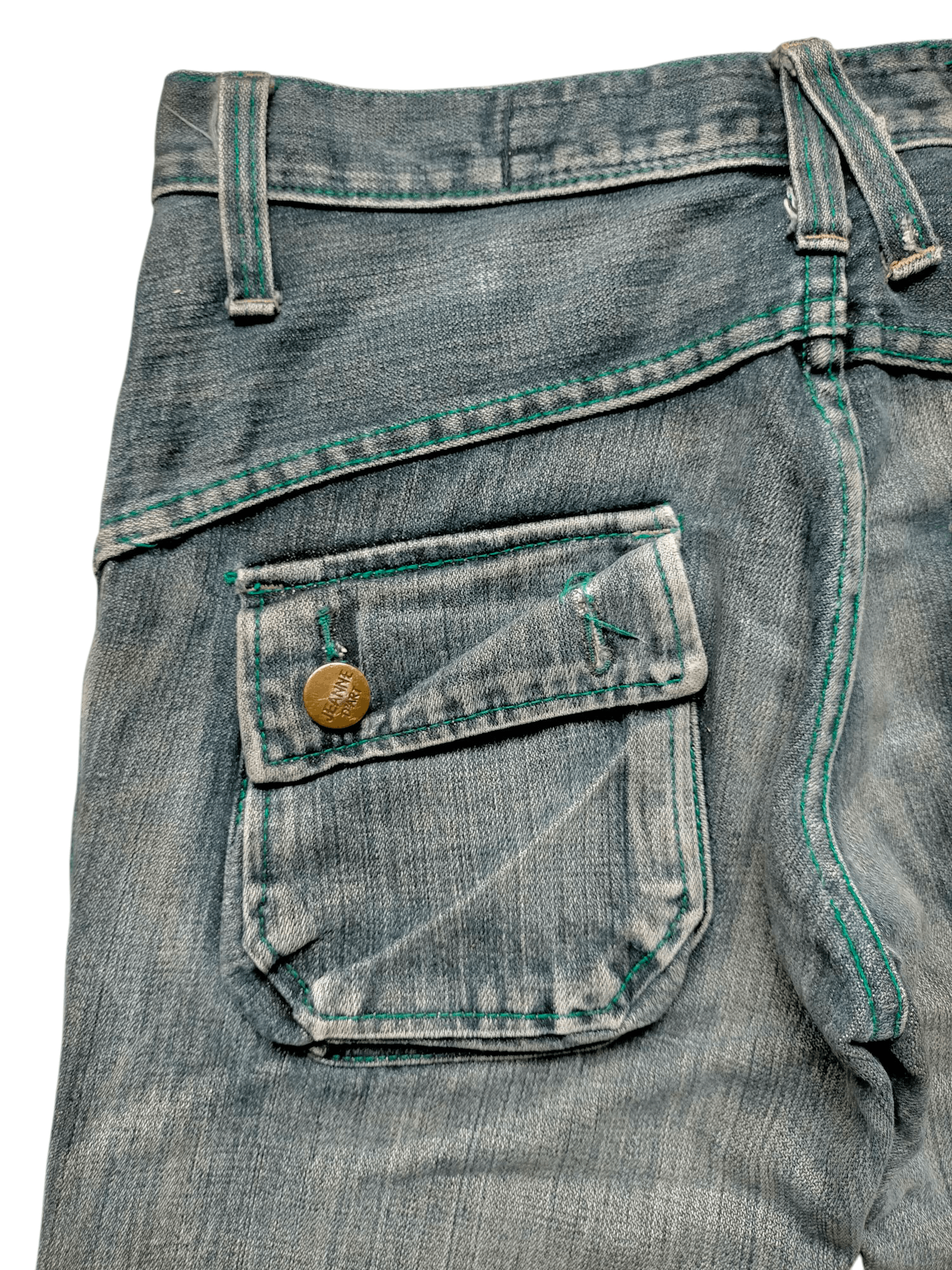 If Six Was Nine × Japanese Brand Flare Jeans De Art Bush Pants Boot Cut Denim Size US 32 / EU 48 - 10 Thumbnail