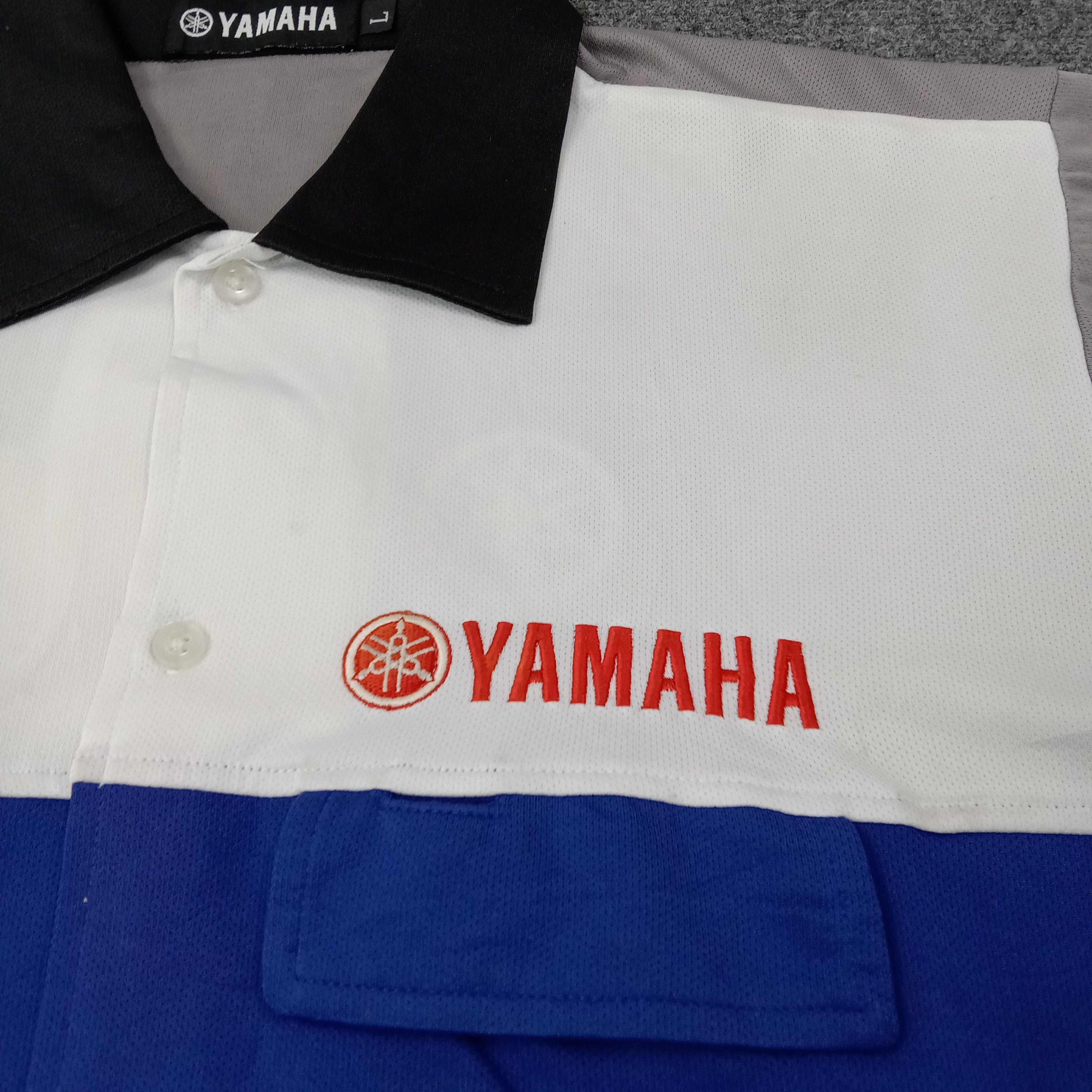 Yamaha Yamaha Japanese Racing Uniform Button Up Shirt C259N46 Size US S / EU 44-46 / 1 - 3 Thumbnail
