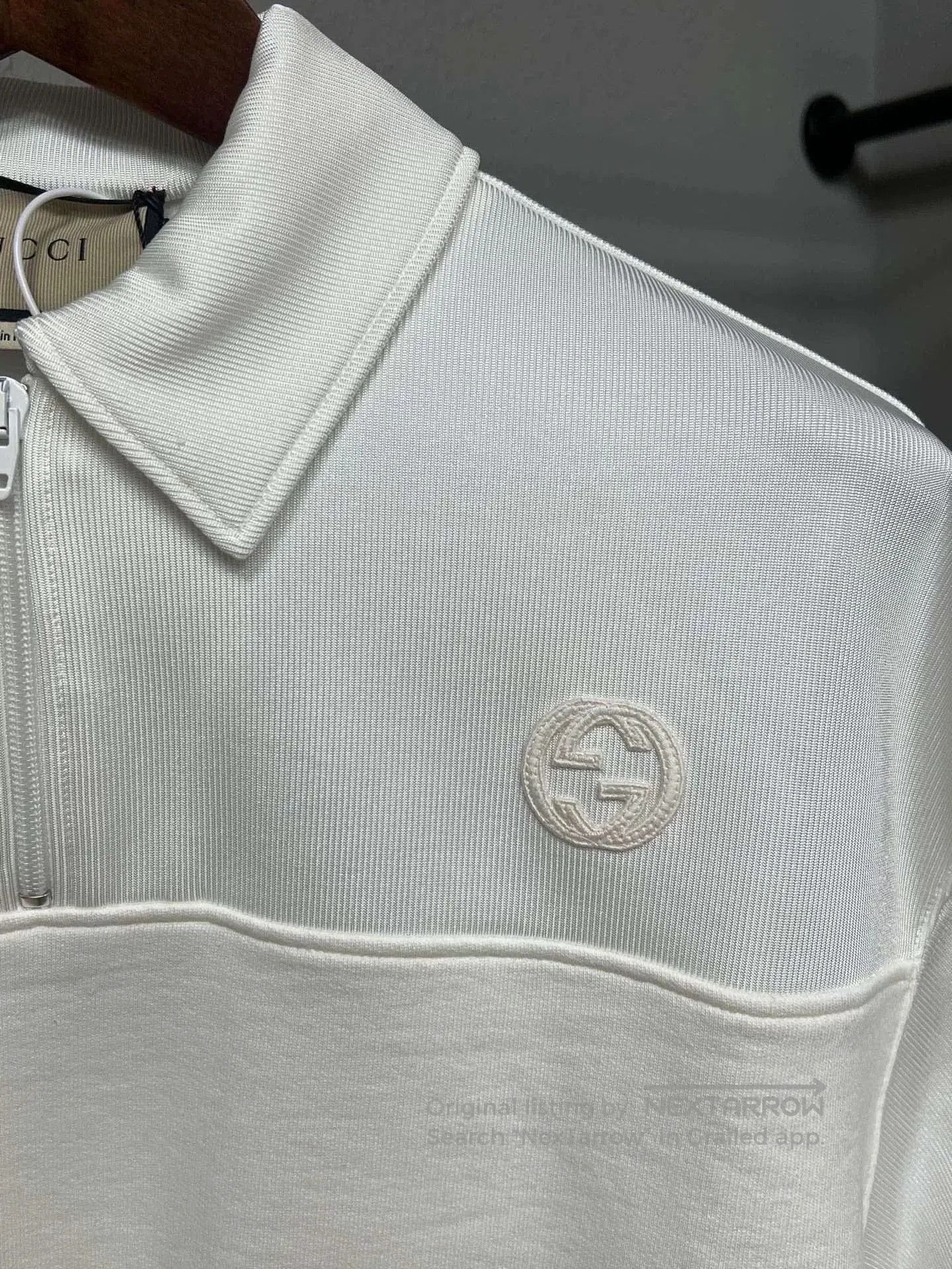 Gucci Gucci Collared Short-Sleeve Sweatshirt. Size M / US 6-8 / IT 42-44 - 3 Thumbnail