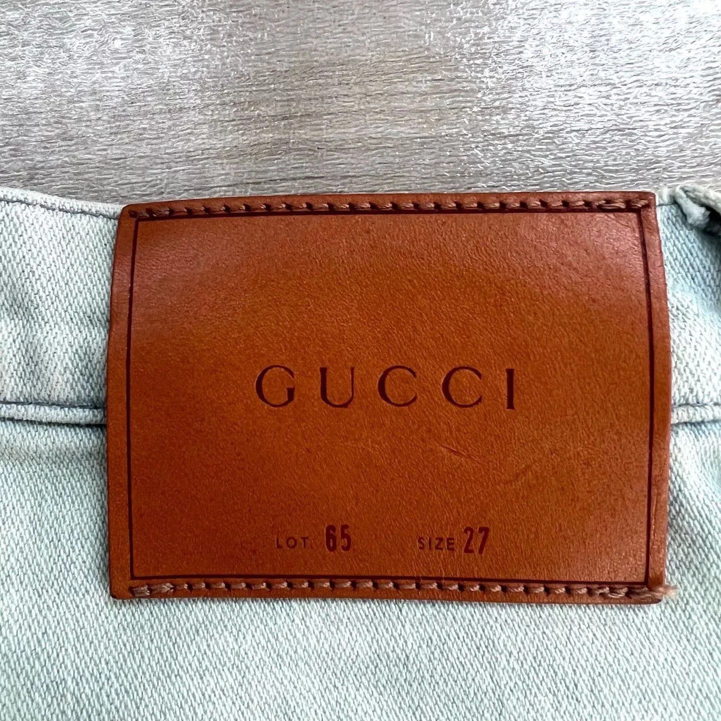 Gucci Gucci Heavy Embroidered Floral Jeans. Size 27" / US 4 / IT 40 - 5 Thumbnail