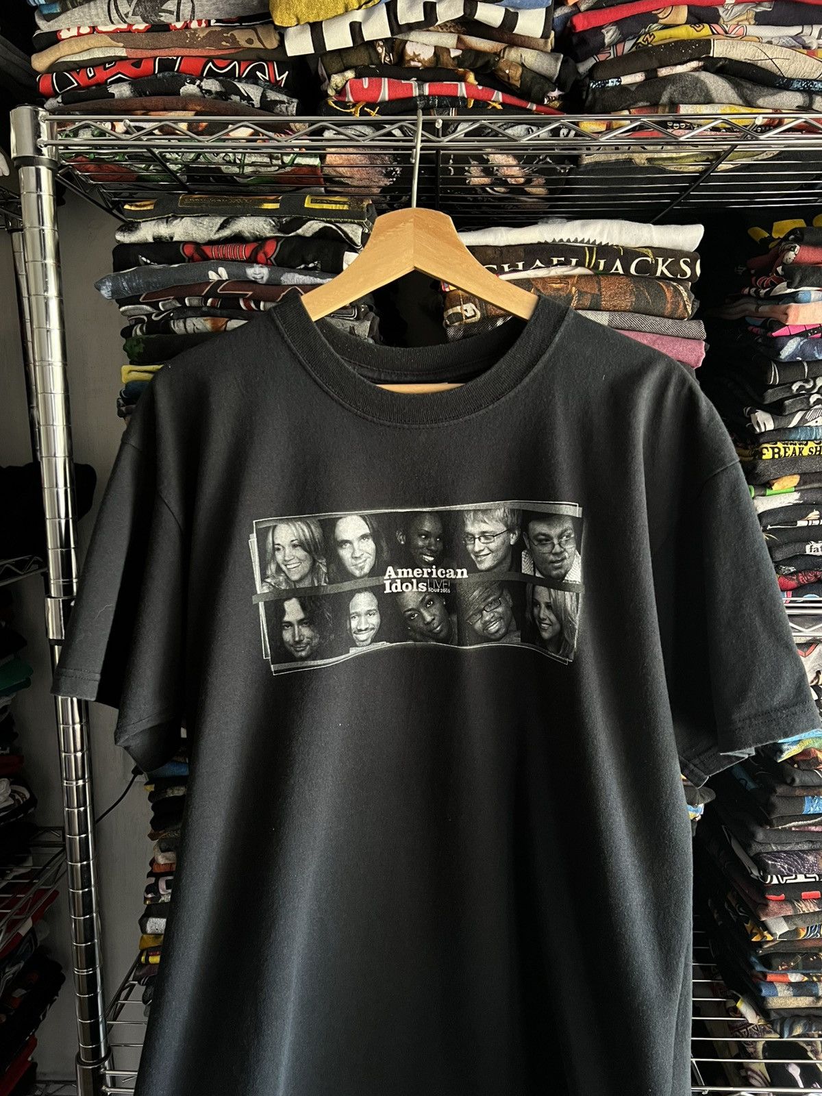 Band Tees 2005 American Idols Live 2005 Tour Series Tee Size US L / EU 52-54 / 3 - 1 Thumbnail