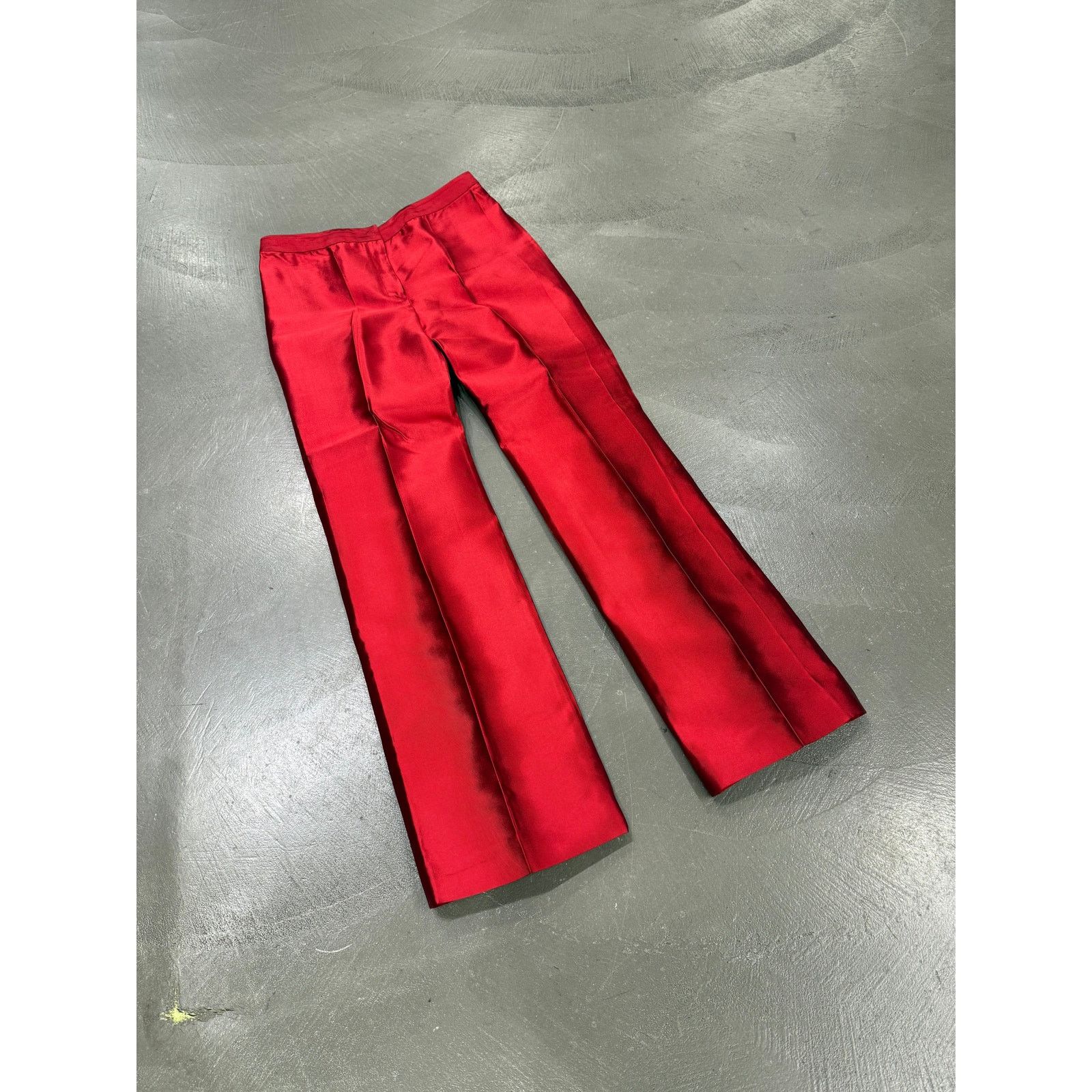 Versace 1990s Gianni Versace iridescent flared silk pants Size 27" / US 4 / IT 40 - 3 Thumbnail