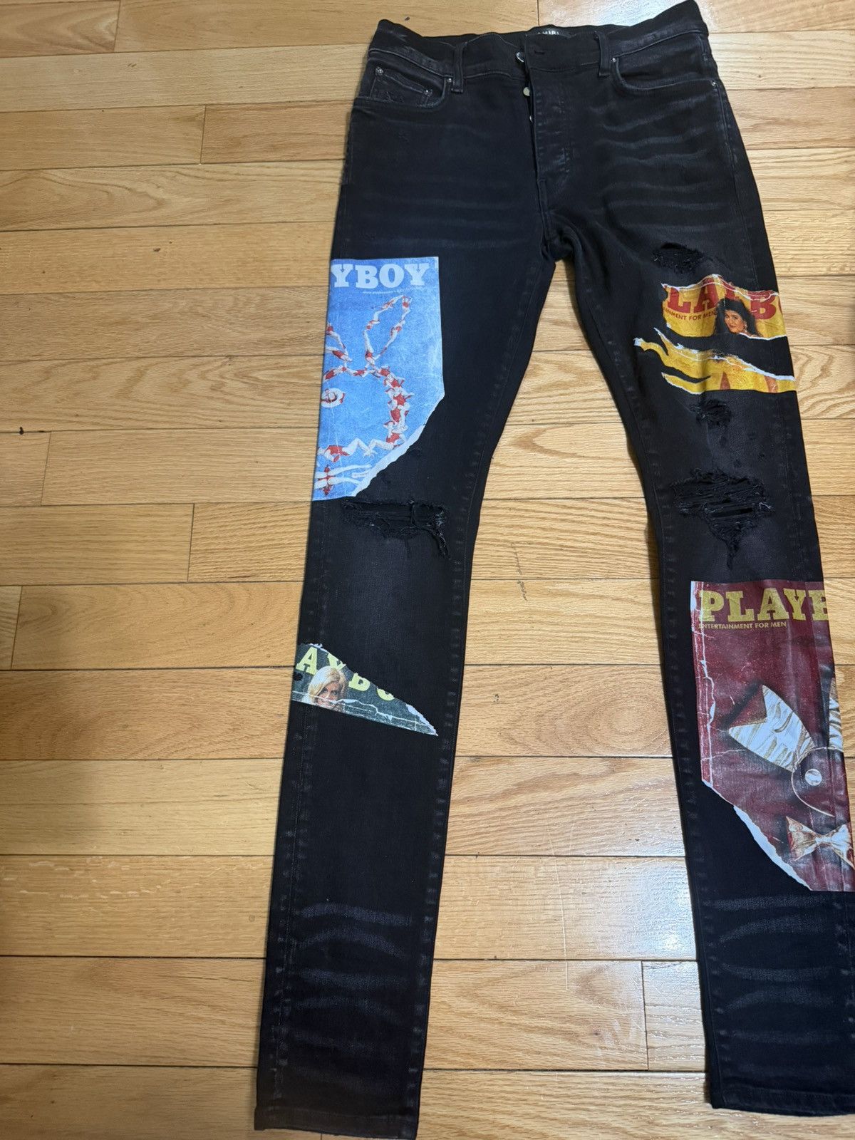 Amiri Amiri playboy jeans Size US 31 - 2 Thumbnail