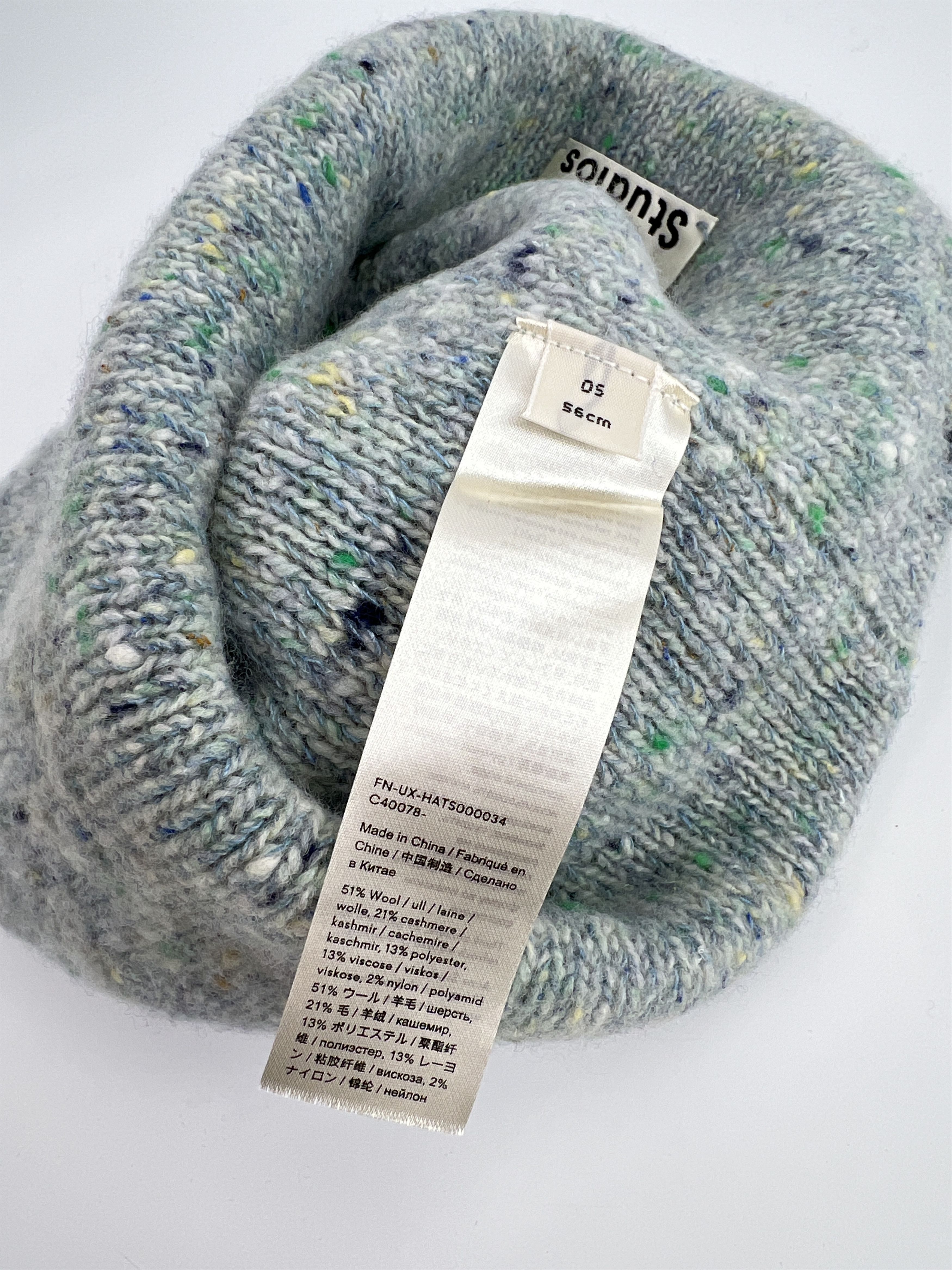 Acne Studios Acne Studios Wool Beanie Hat Size ONE SIZE - 8 Thumbnail