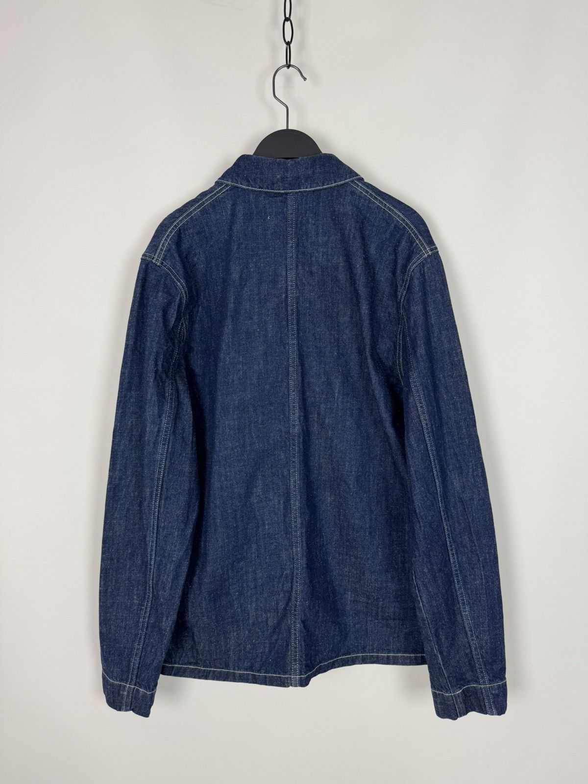 Samsoe Samsoe Samsoe Samsoe Chore Denim Work Jacket Size US L / EU 52-54 / 3 - 9 Thumbnail