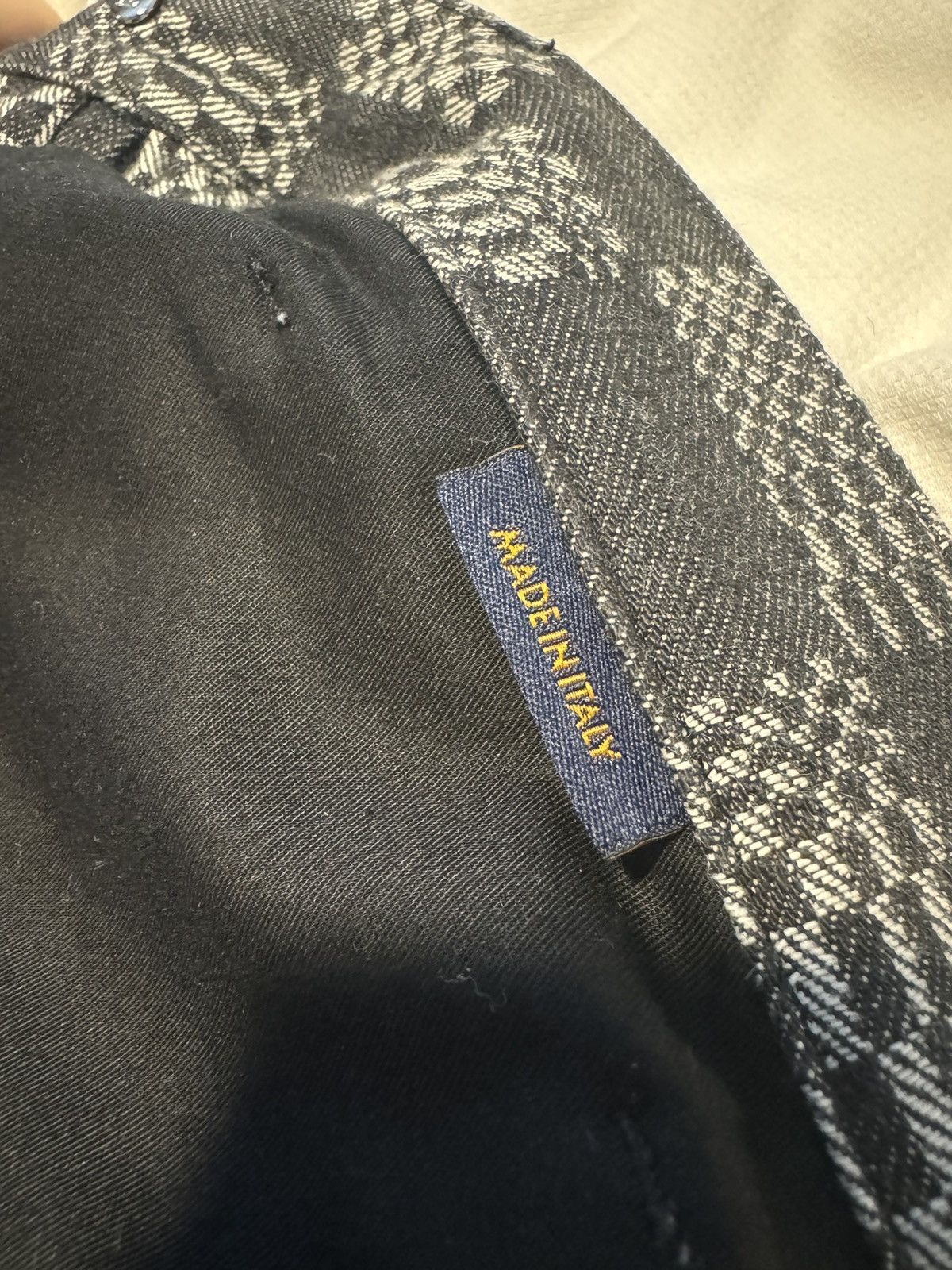 Louis Vuitton Louis Vuitton Checkered Denim Size US 30 / EU 46 - 5 Thumbnail