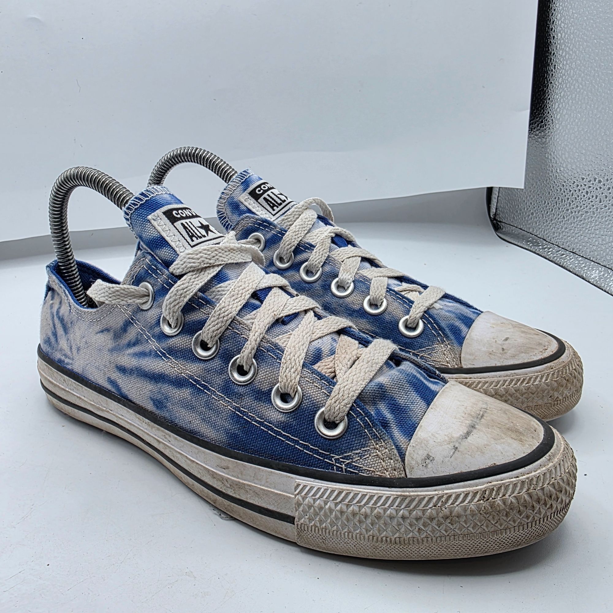 Converse Converse All Star Tie-Dye Sneakers Womens Size 6.5 Blue Canv Size US 6.5 / IT 36.5 - 1 Thumbnail