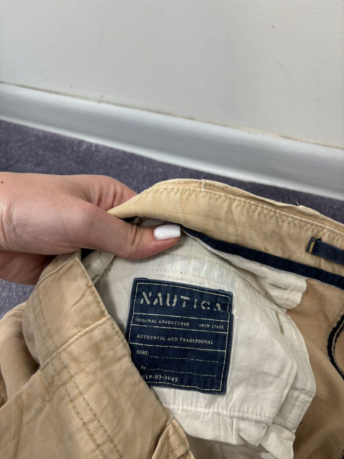 Nautica Vintage Nautica Men’s Y2K Outdoor Hype Cargo Shorts Size US 36 / EU 52 - 12 Thumbnail